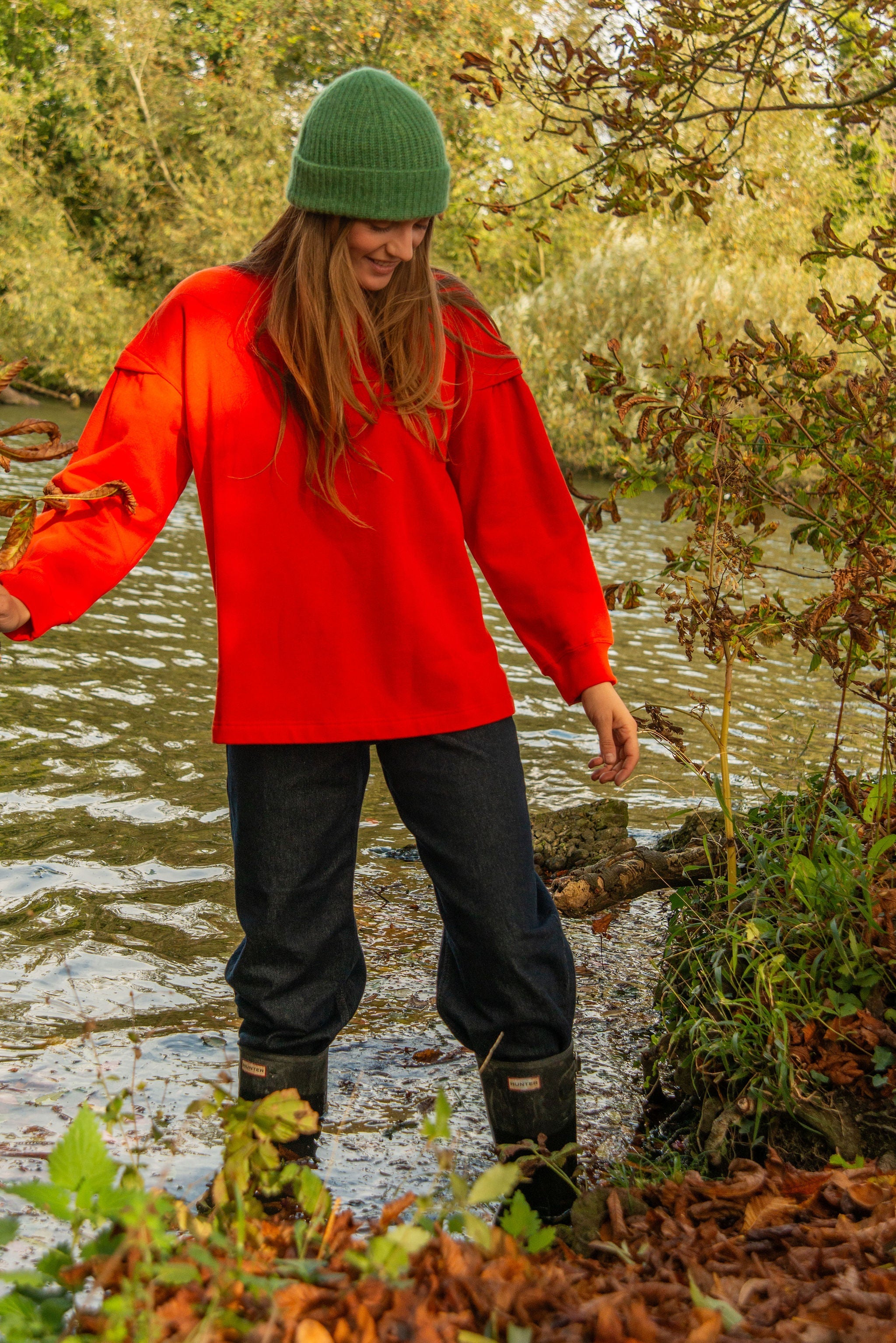 Mirror Spirit Longline Sweatshirt