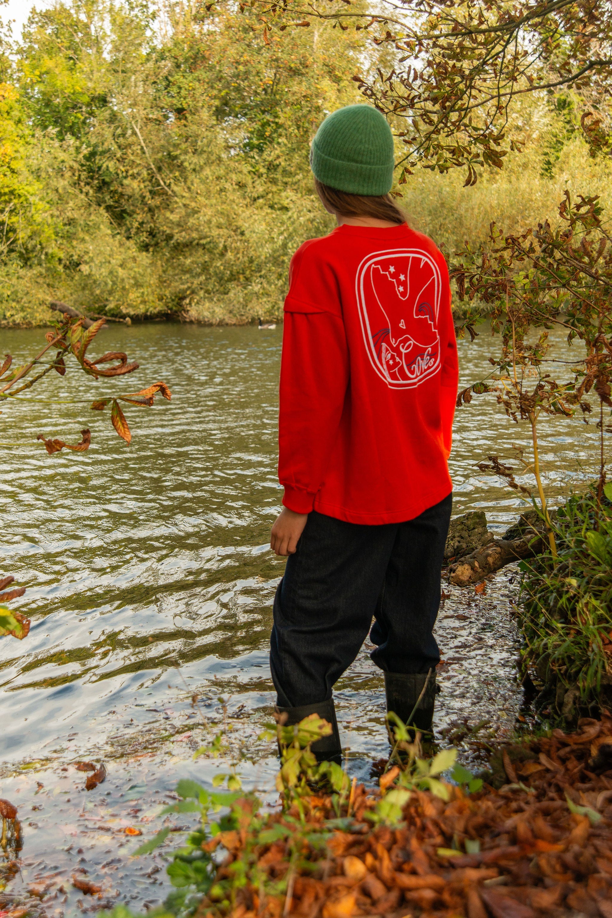 Mirror Spirit Longline Sweatshirt