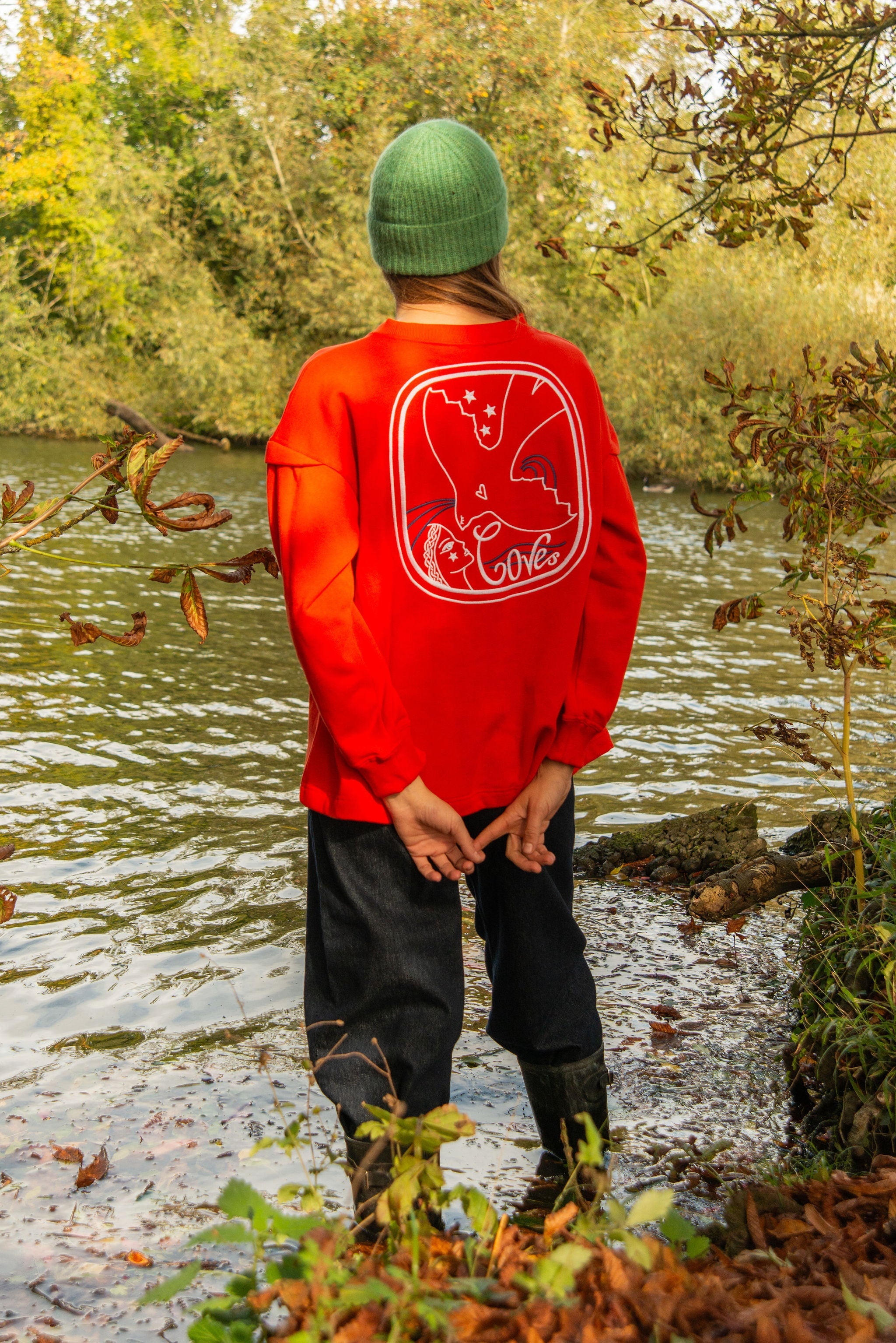 Mirror Spirit Longline Sweatshirt