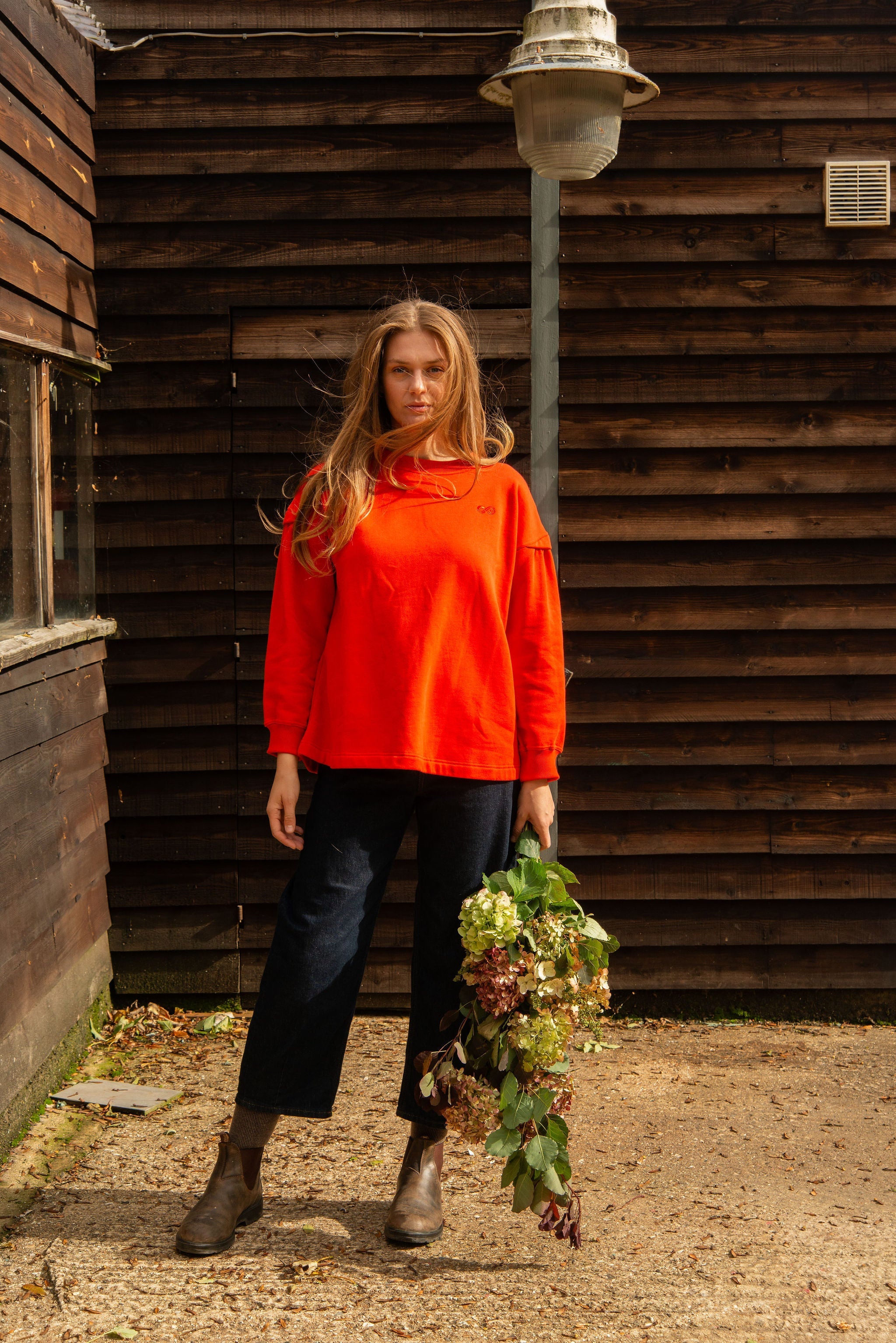 Mirror Spirit Longline Sweatshirt