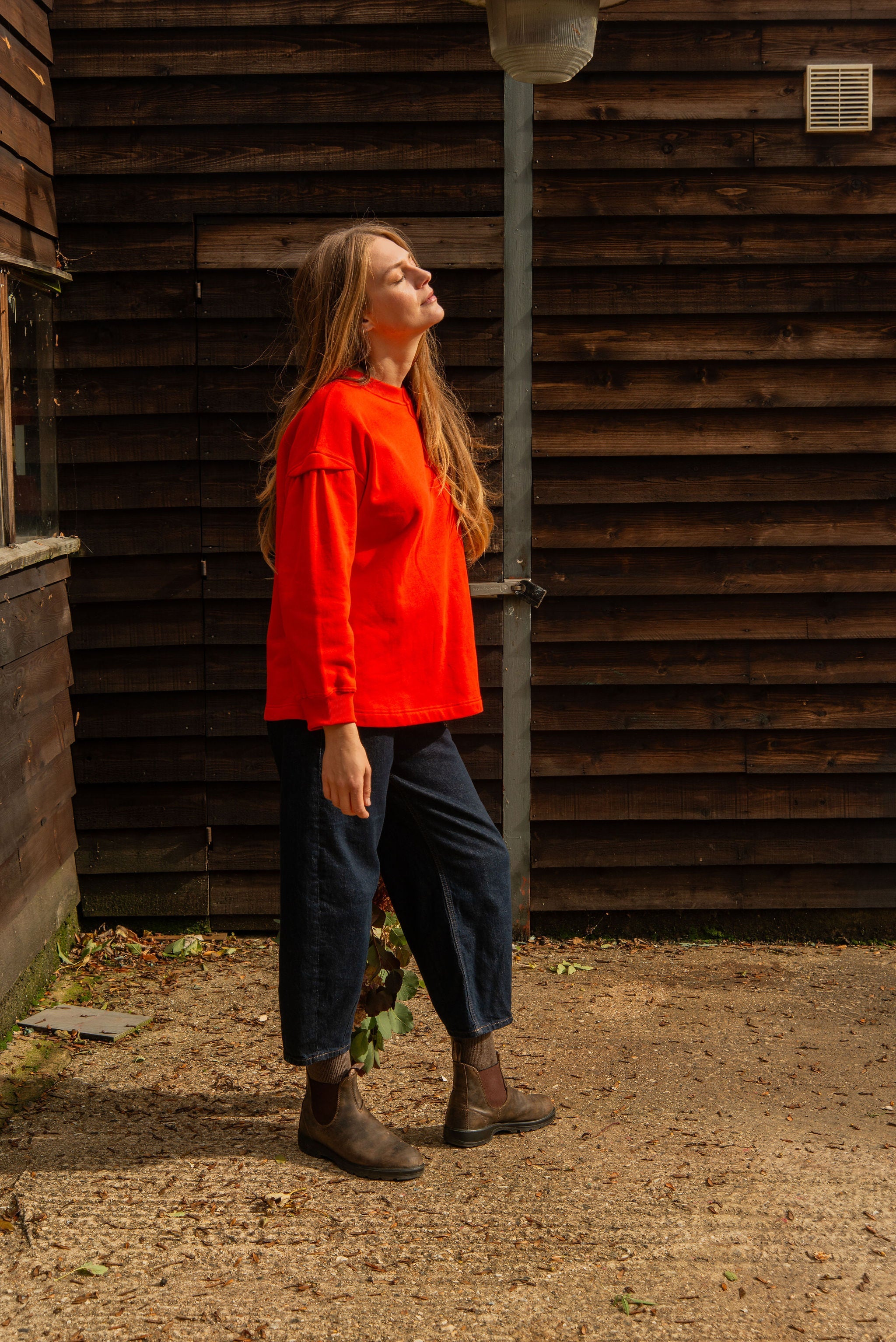 Mirror Spirit Longline Sweatshirt