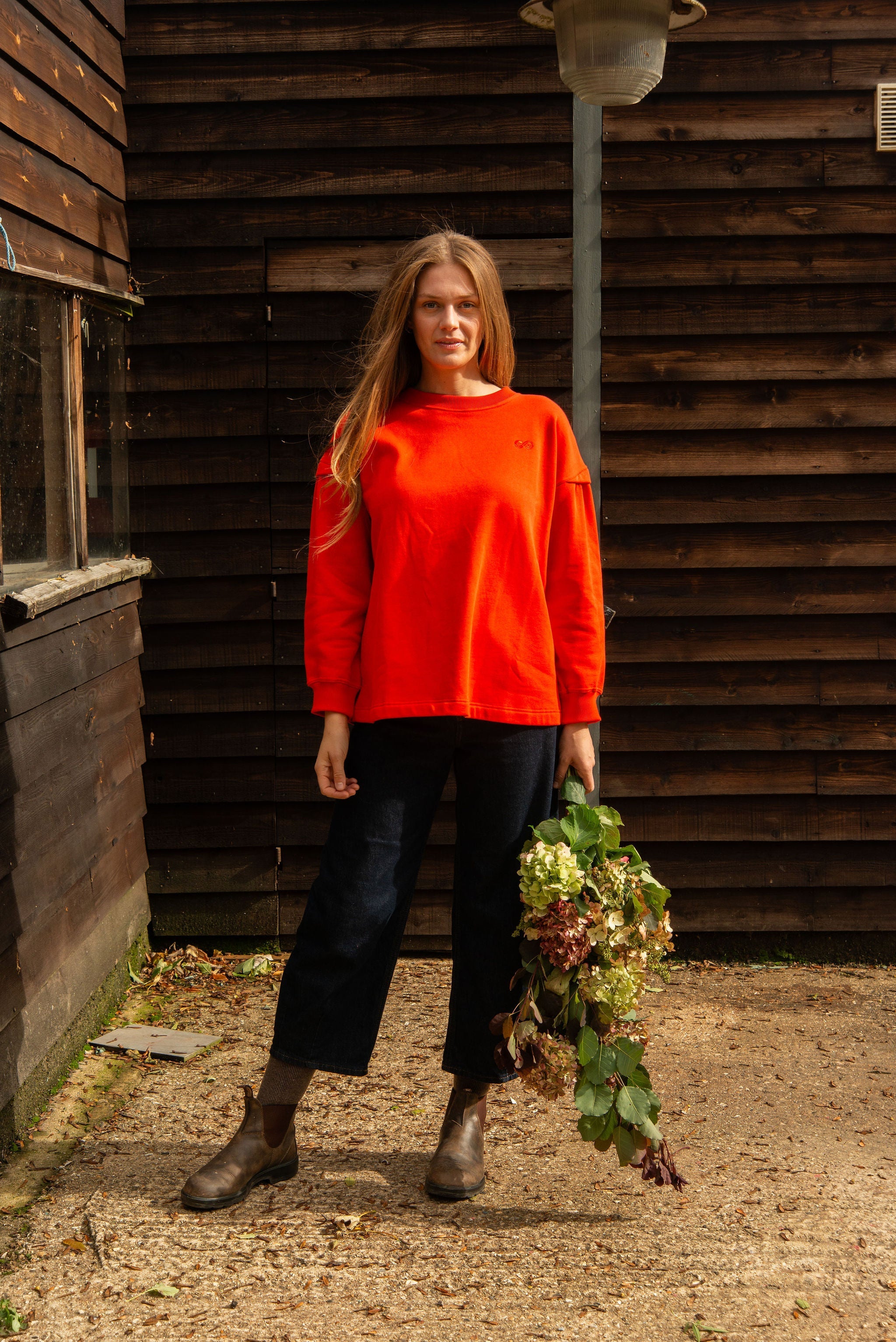 Mirror Spirit Longline Sweatshirt