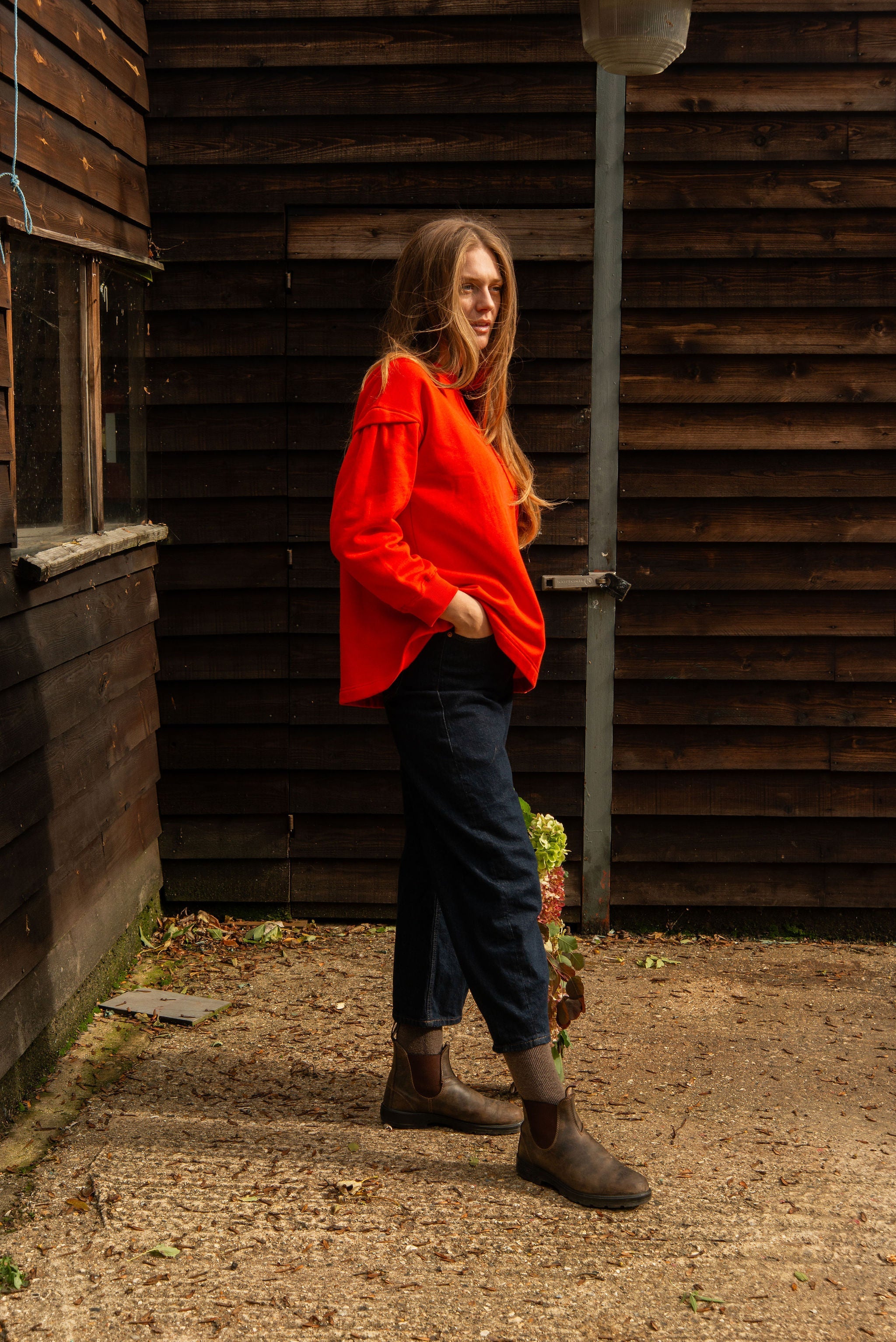 Mirror Spirit Longline Sweatshirt