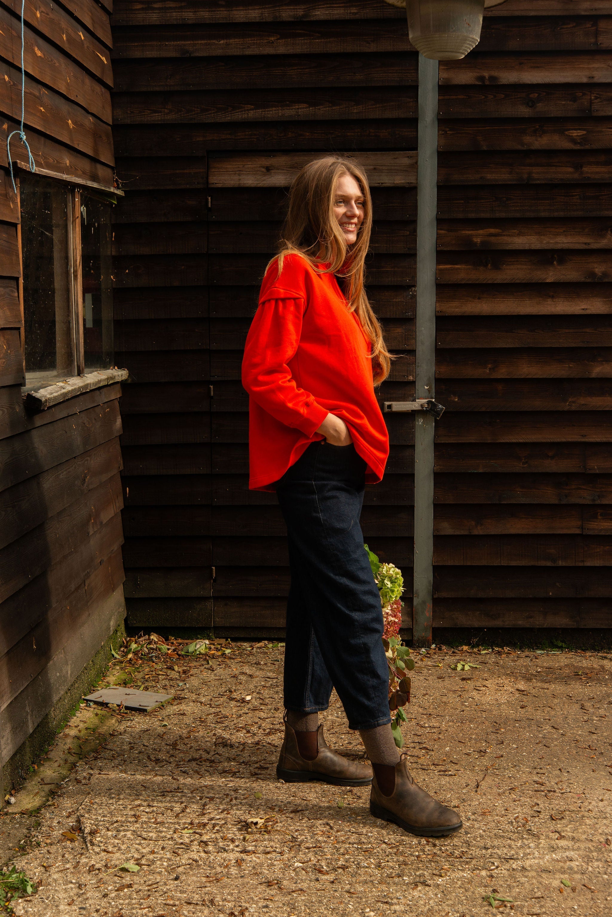 Mirror Spirit Longline Sweatshirt