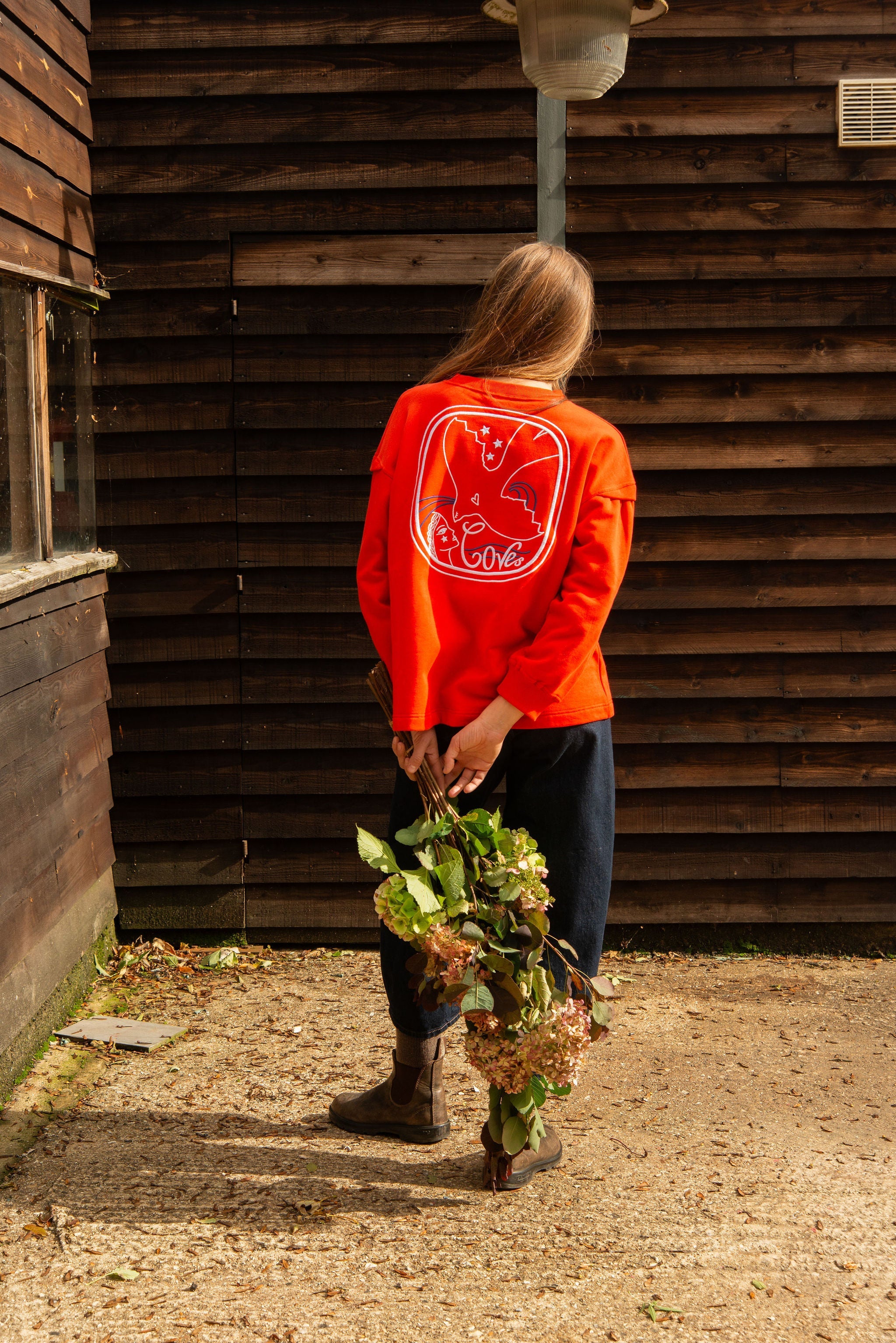 Mirror Spirit Longline Sweatshirt