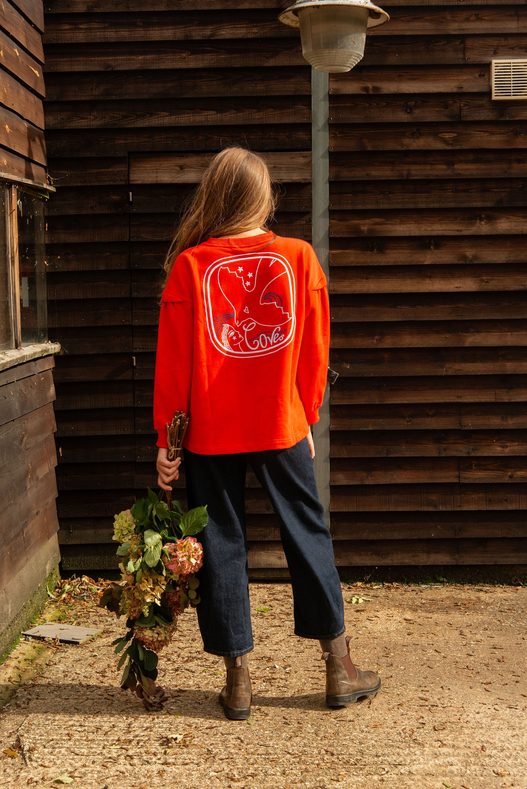 Mirror Spirit Longline Sweatshirt