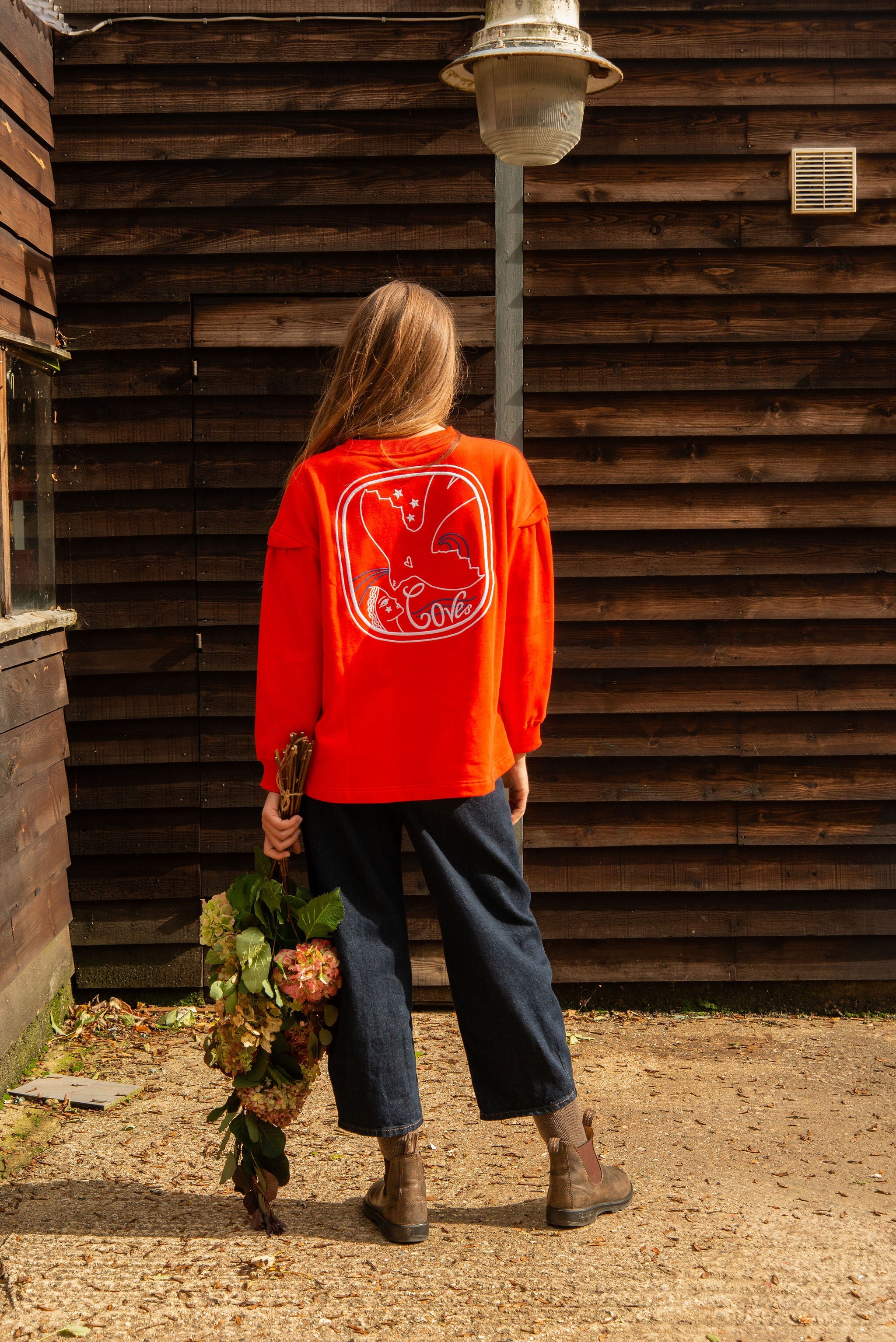 Mirror Spirit Longline Sweatshirt