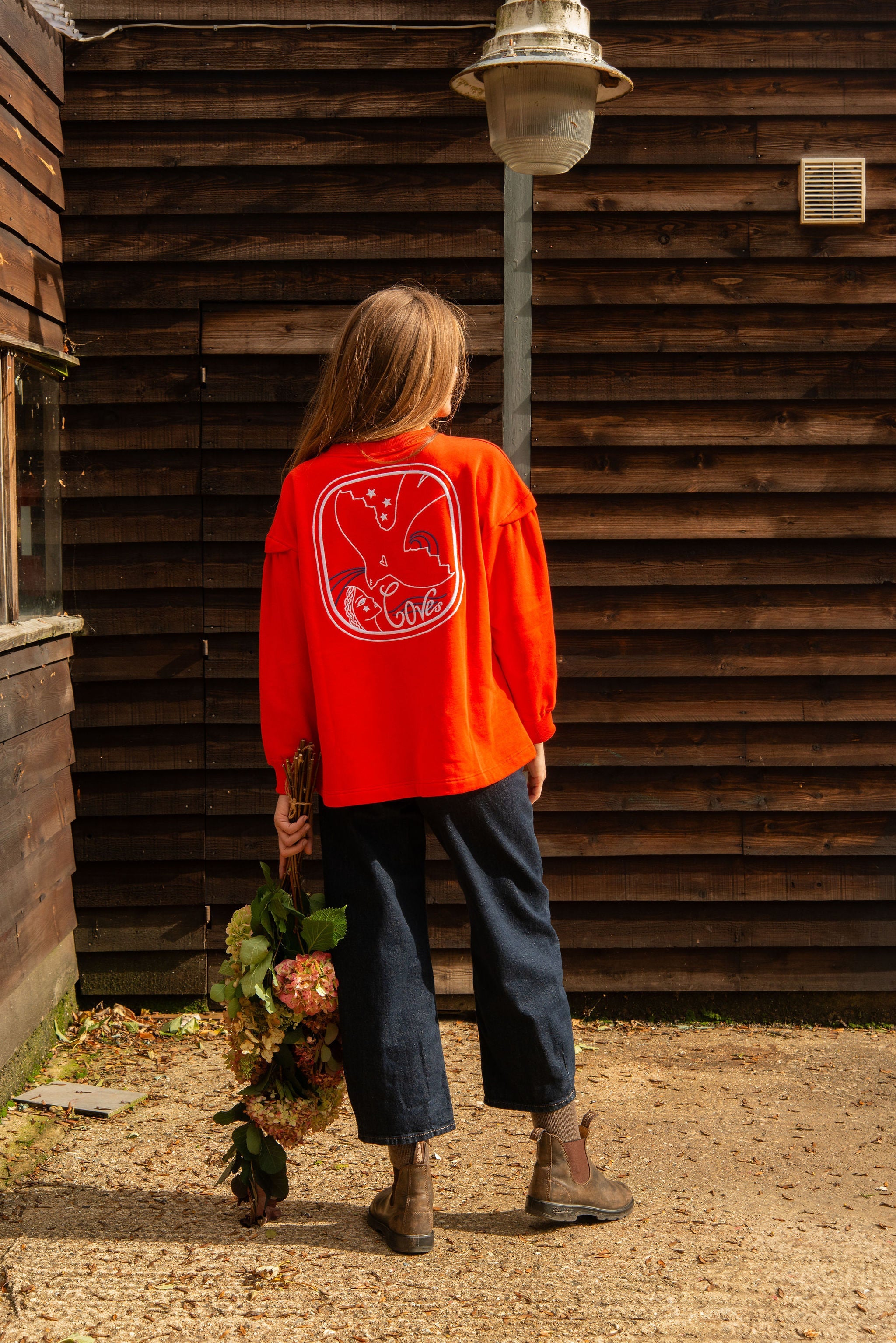 Mirror Spirit Longline Sweatshirt