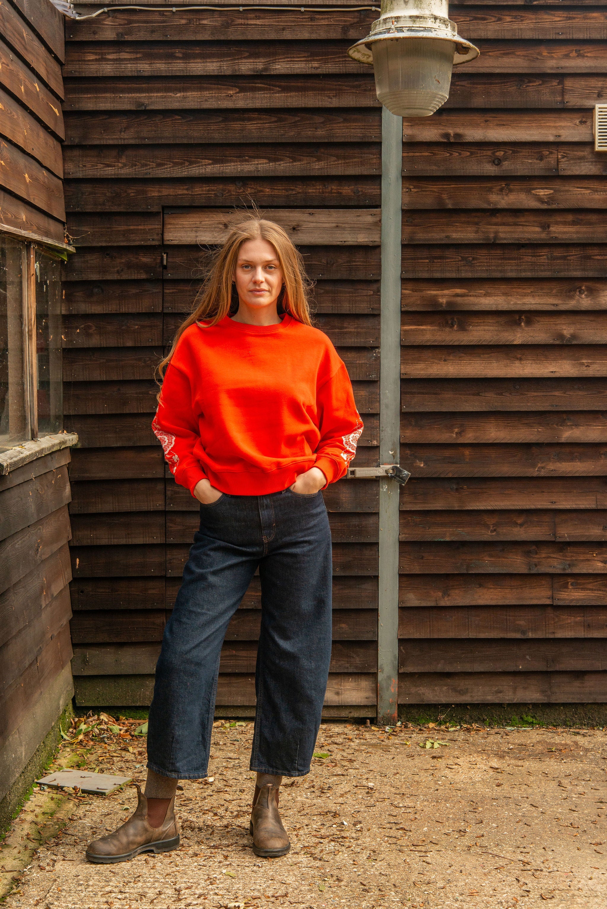 Mirror Spirit Longline Sweatshirt