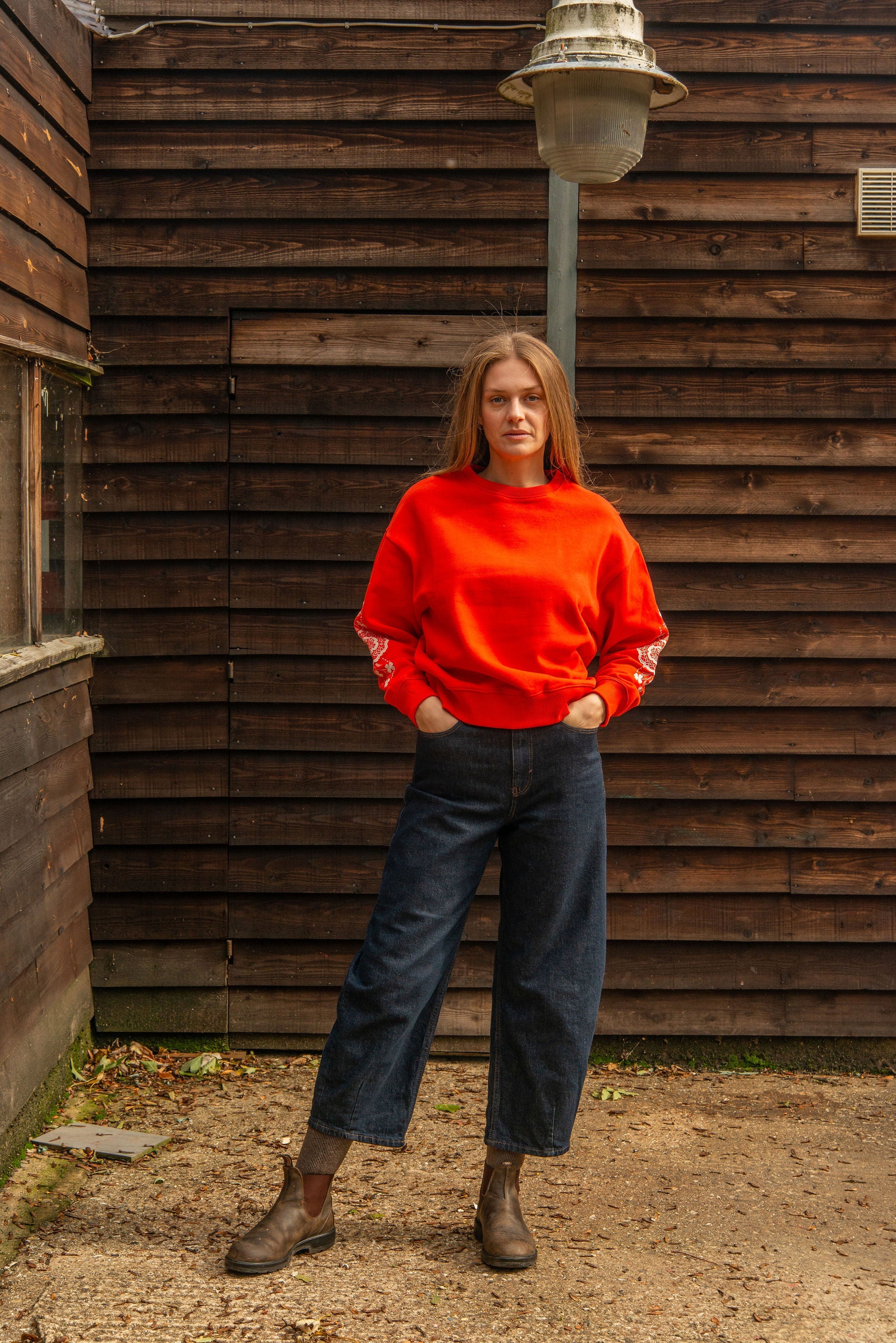 Mirror Spirit Longline Sweatshirt