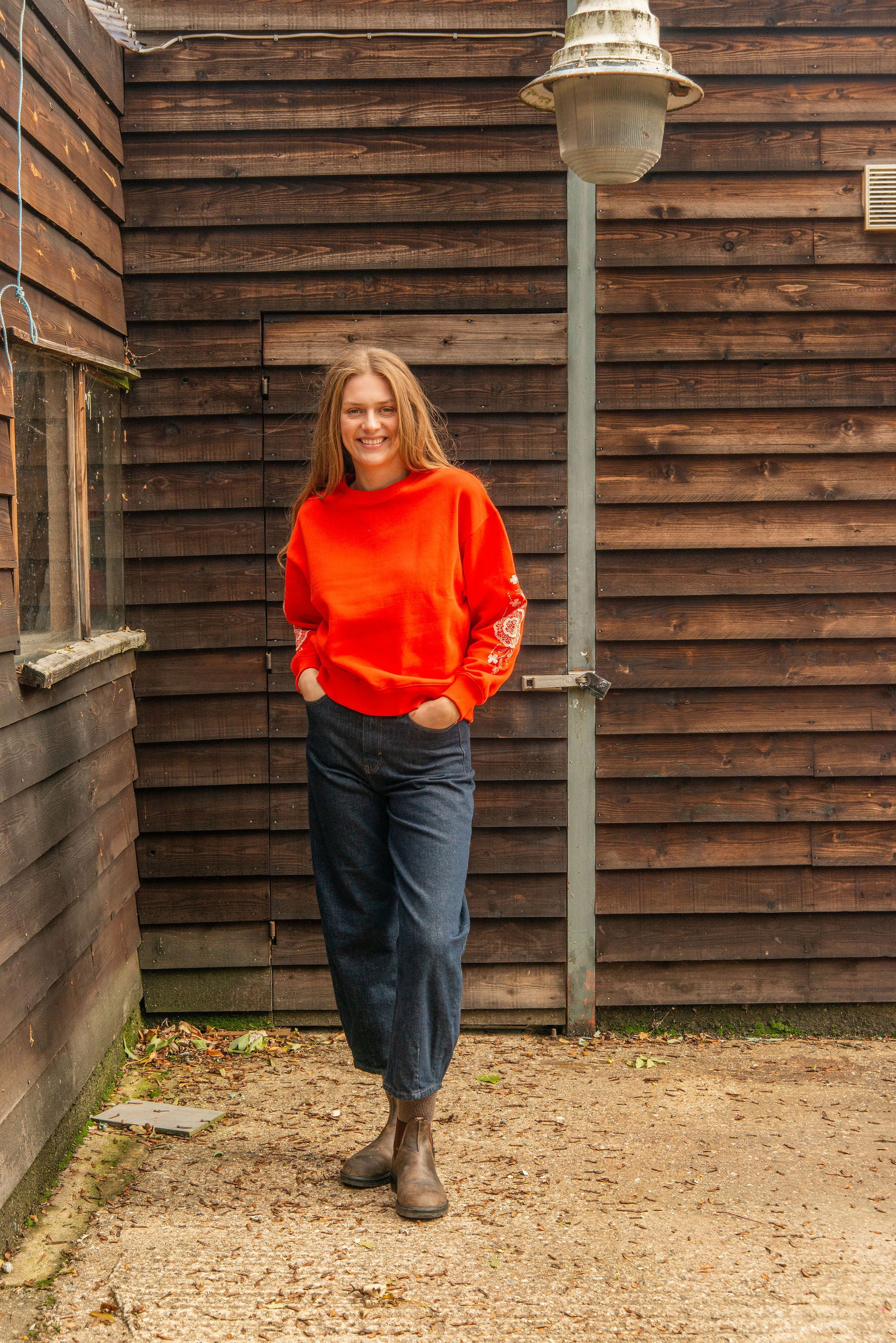 Mirror Spirit Longline Sweatshirt