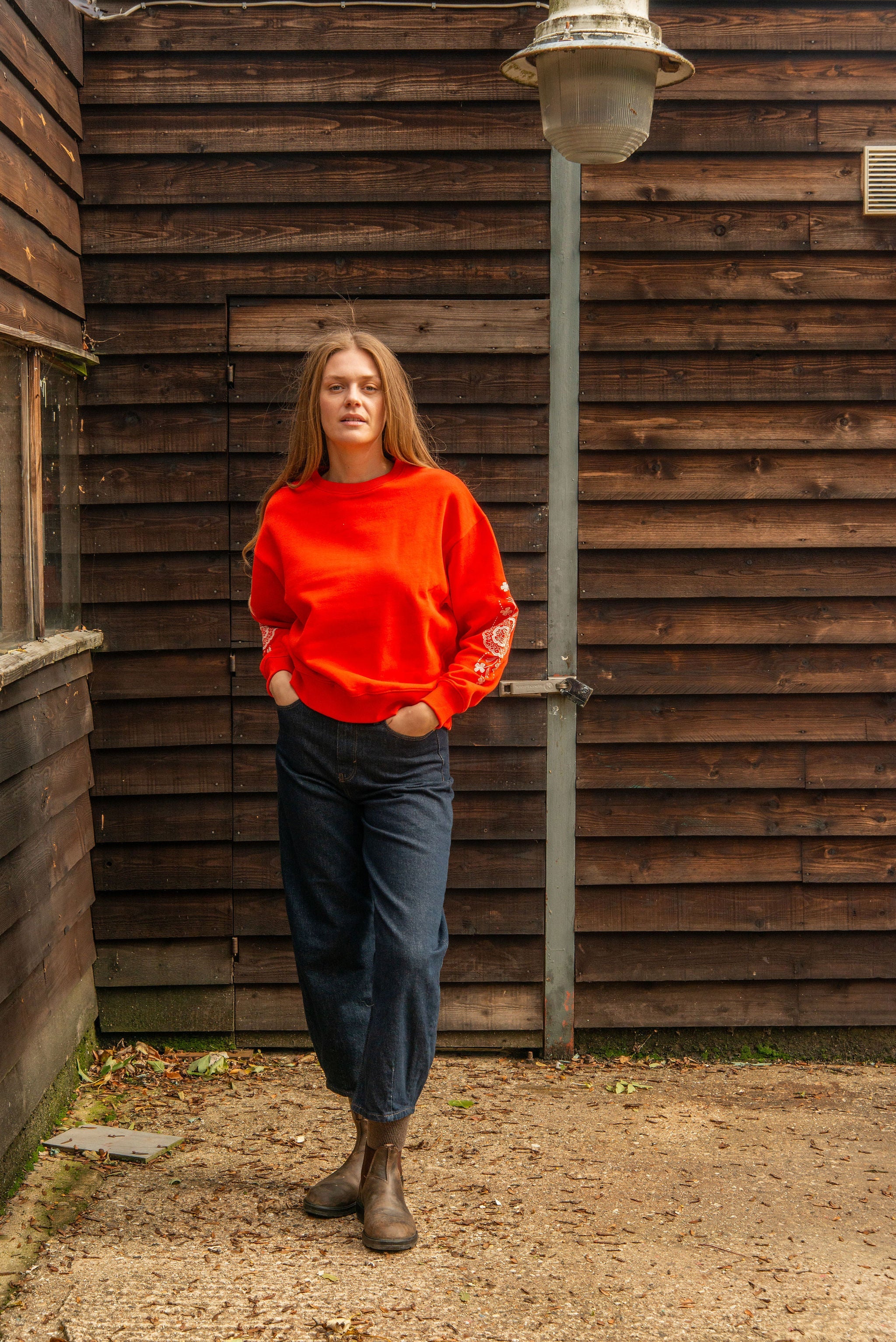 Mirror Spirit Longline Sweatshirt