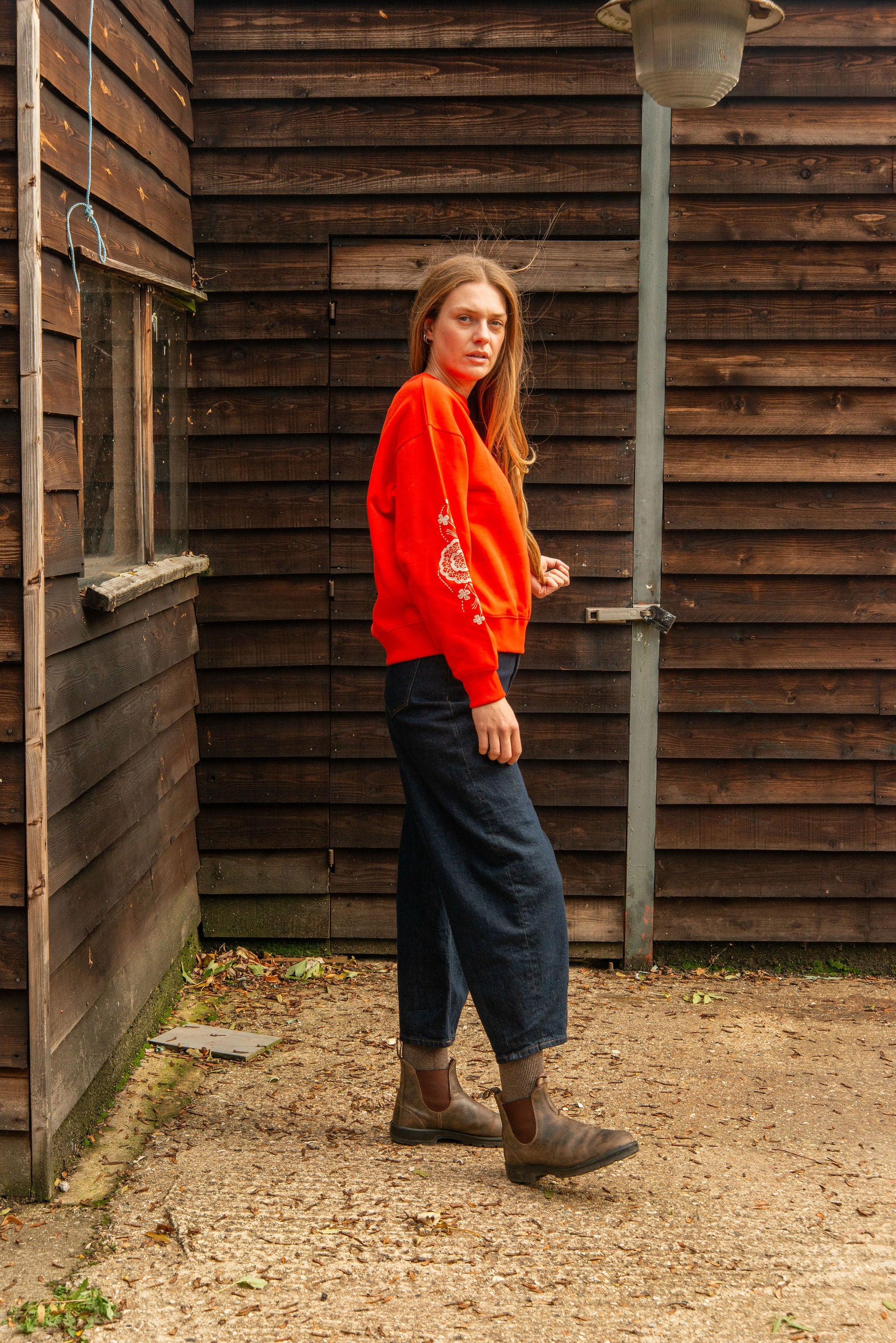 Mirror Spirit Longline Sweatshirt