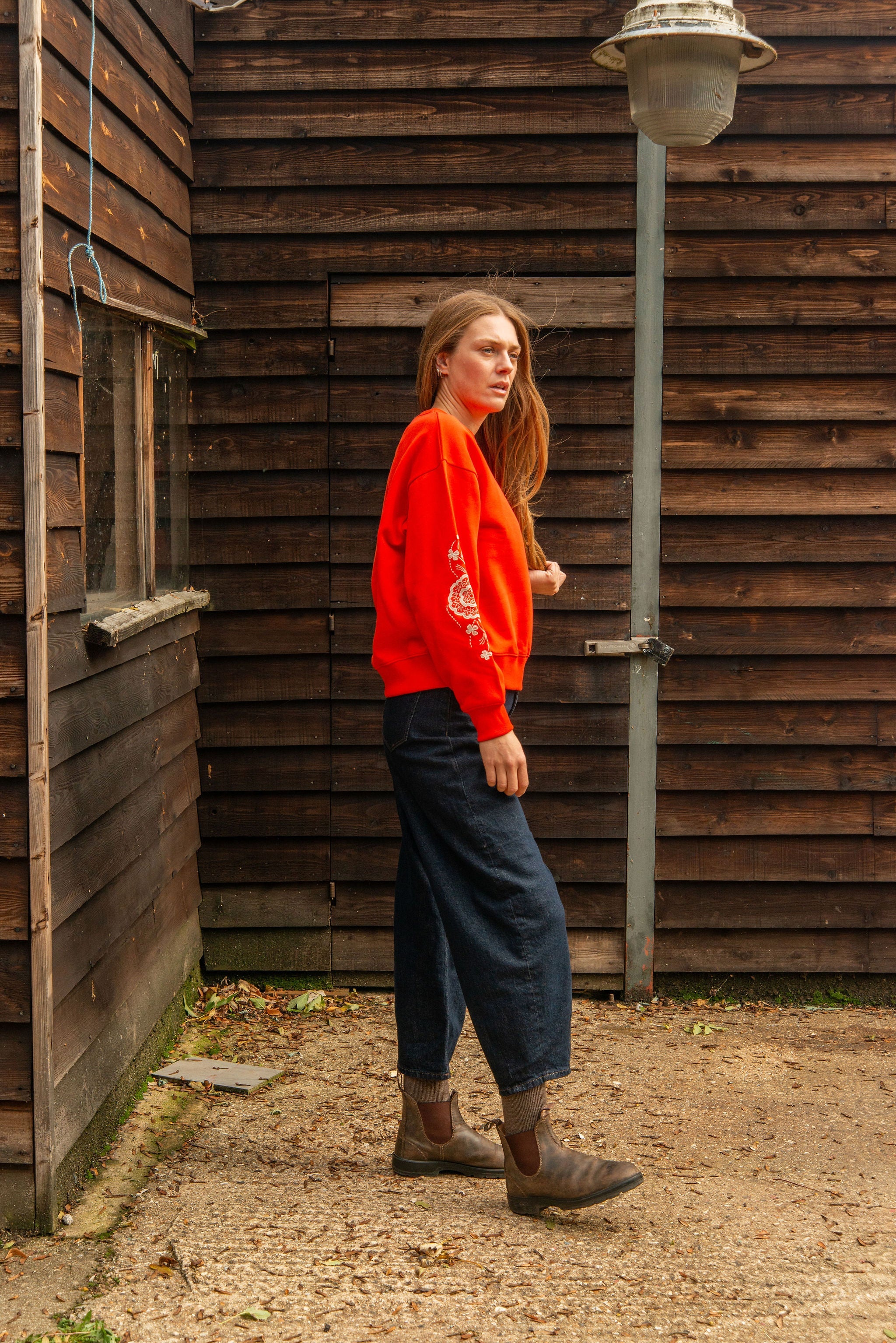 Mirror Spirit Longline Sweatshirt