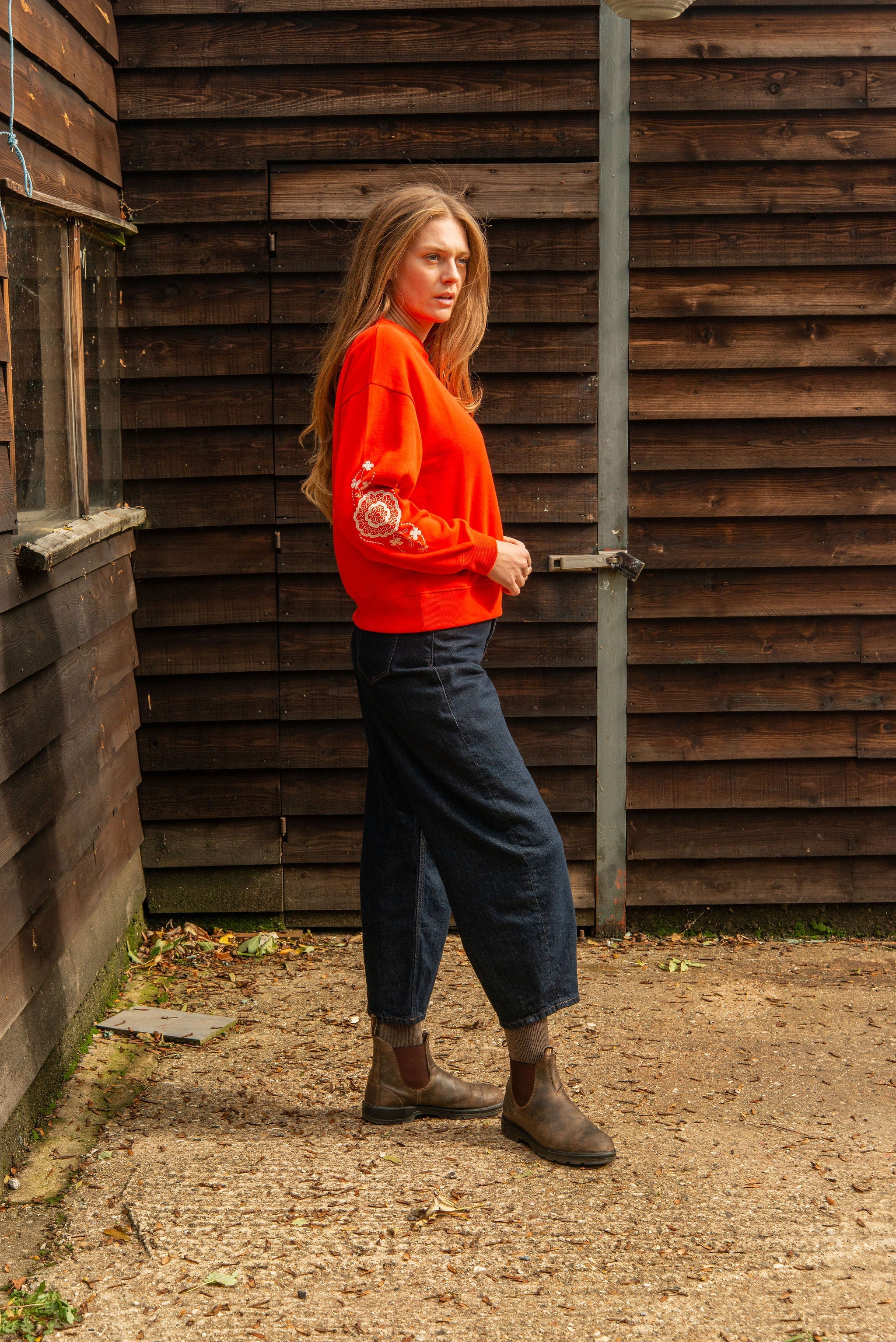 Mirror Spirit Longline Sweatshirt