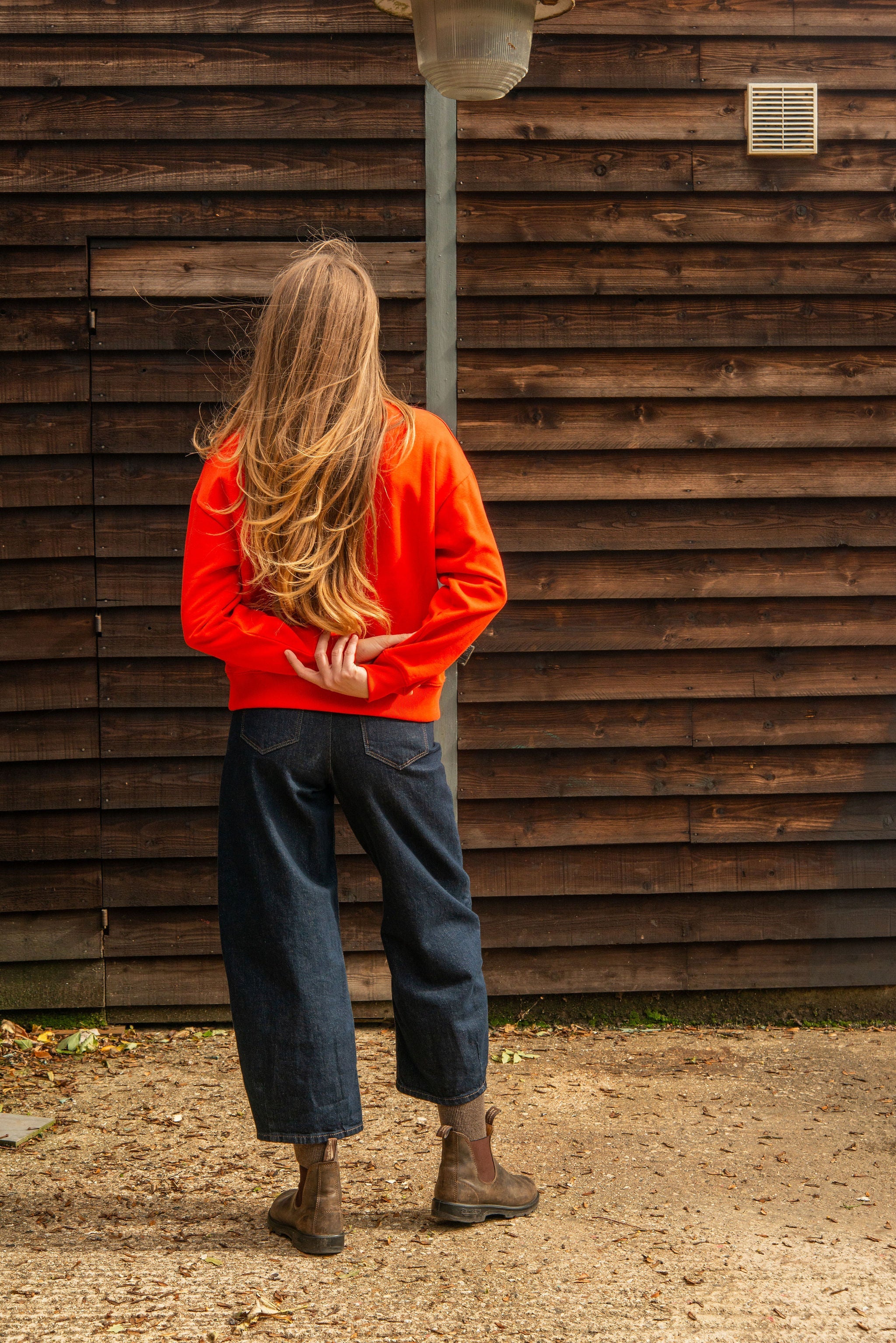 Mirror Spirit Longline Sweatshirt