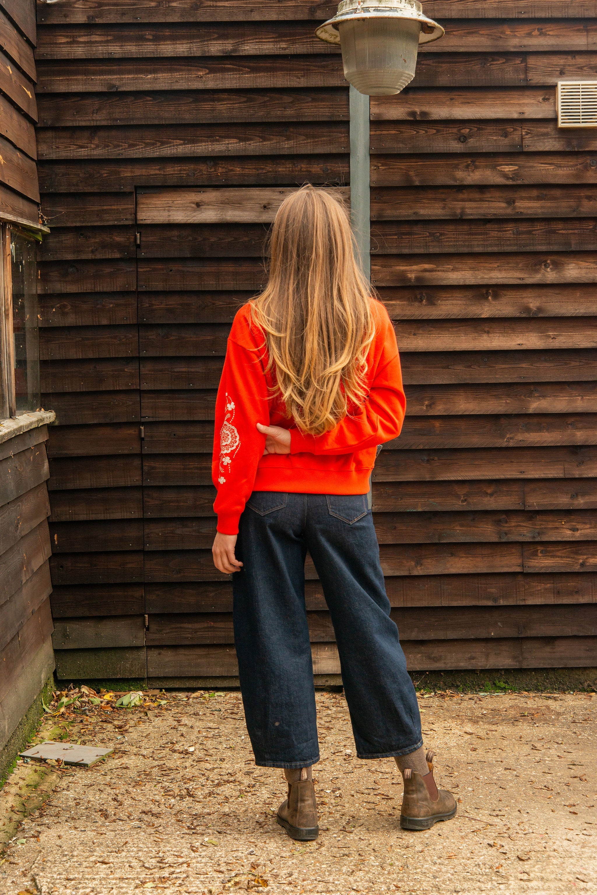 Mirror Spirit Longline Sweatshirt