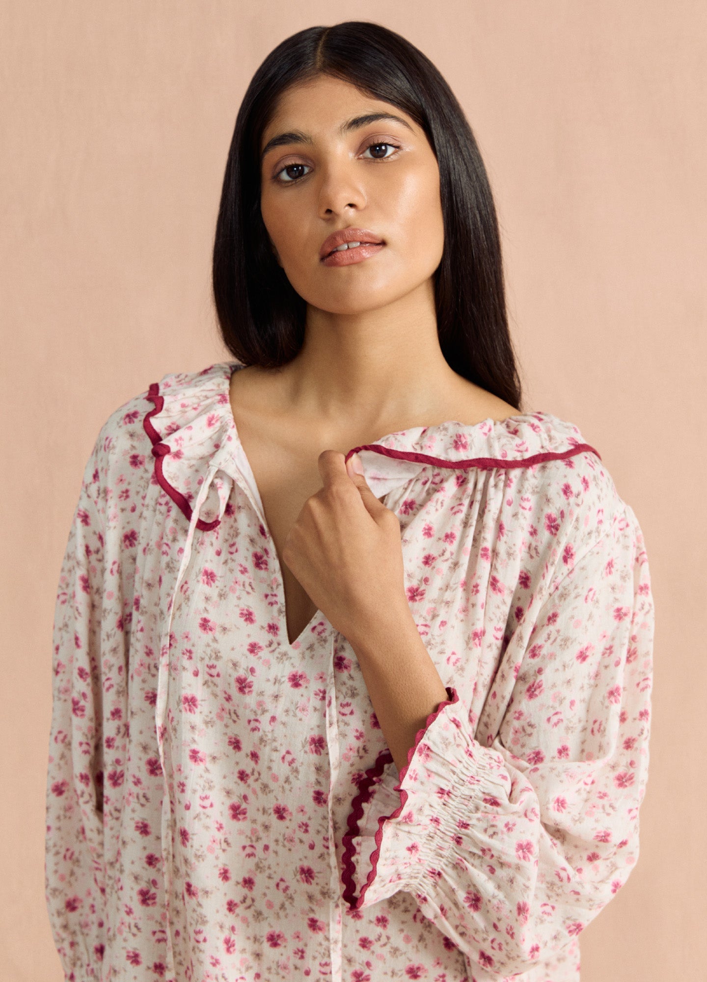 Carey - Damson Floral