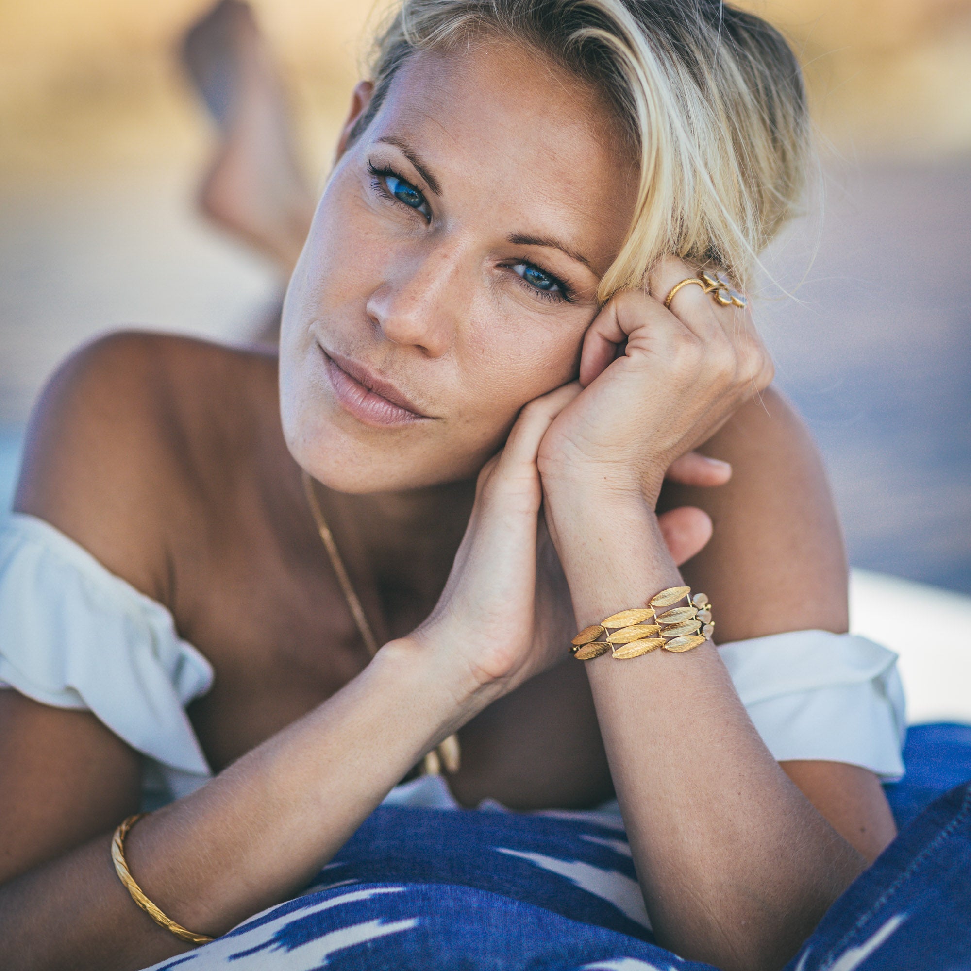 Gold Spread Your Wings Bracelet