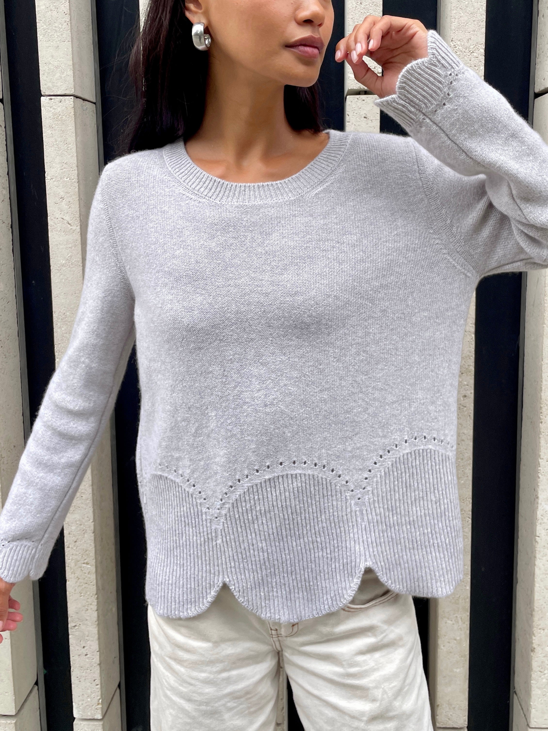 Circle Sweater - Cloudy Grey