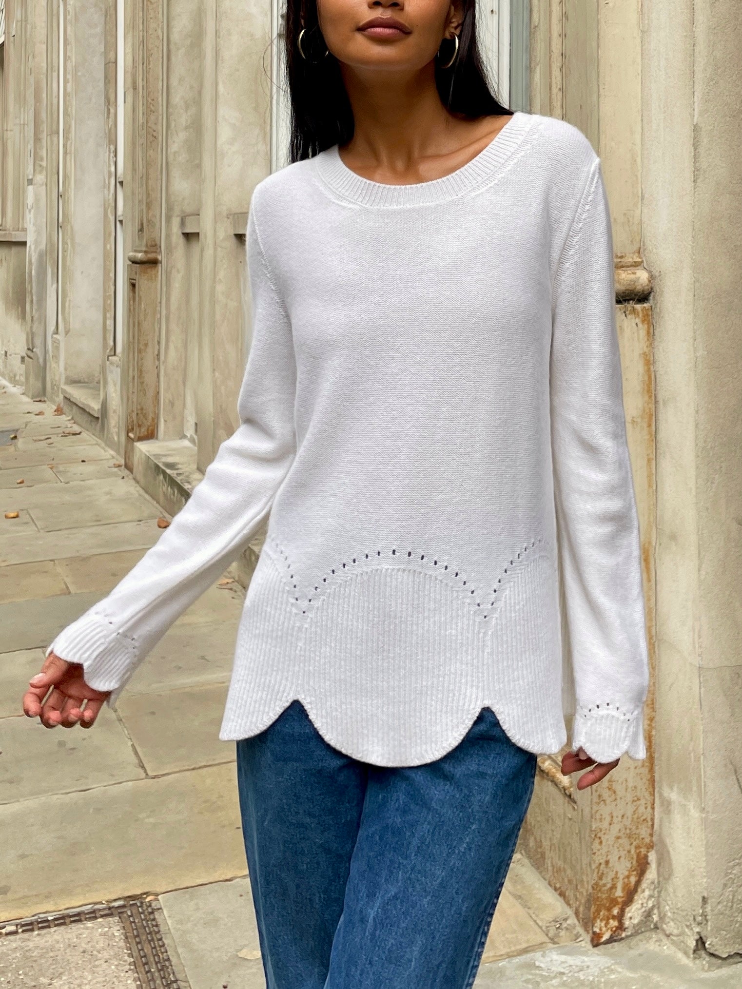 Circle Sweater - Marshmallow