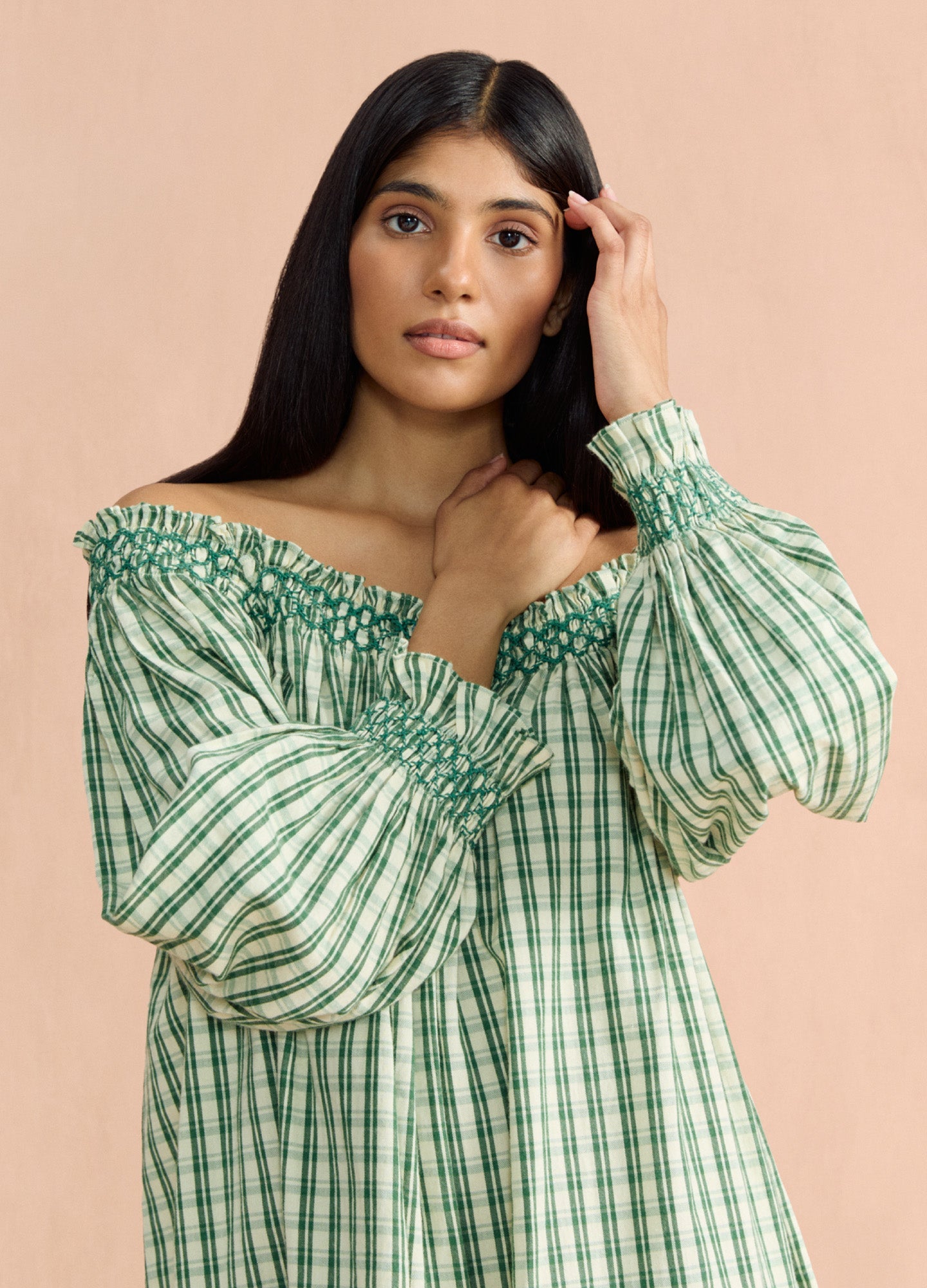Clara - Fern Tartan