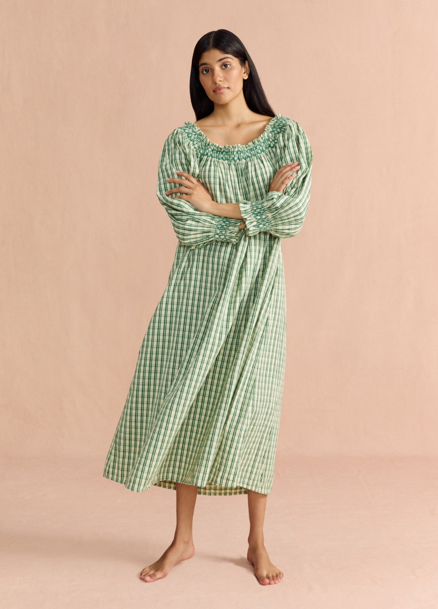 Clara - Fern Tartan