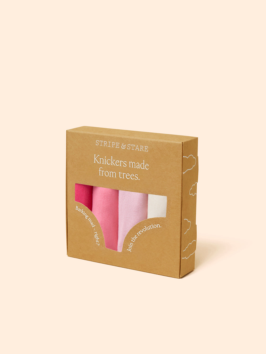 The Original Knicker Four Pack - Coconut Ice