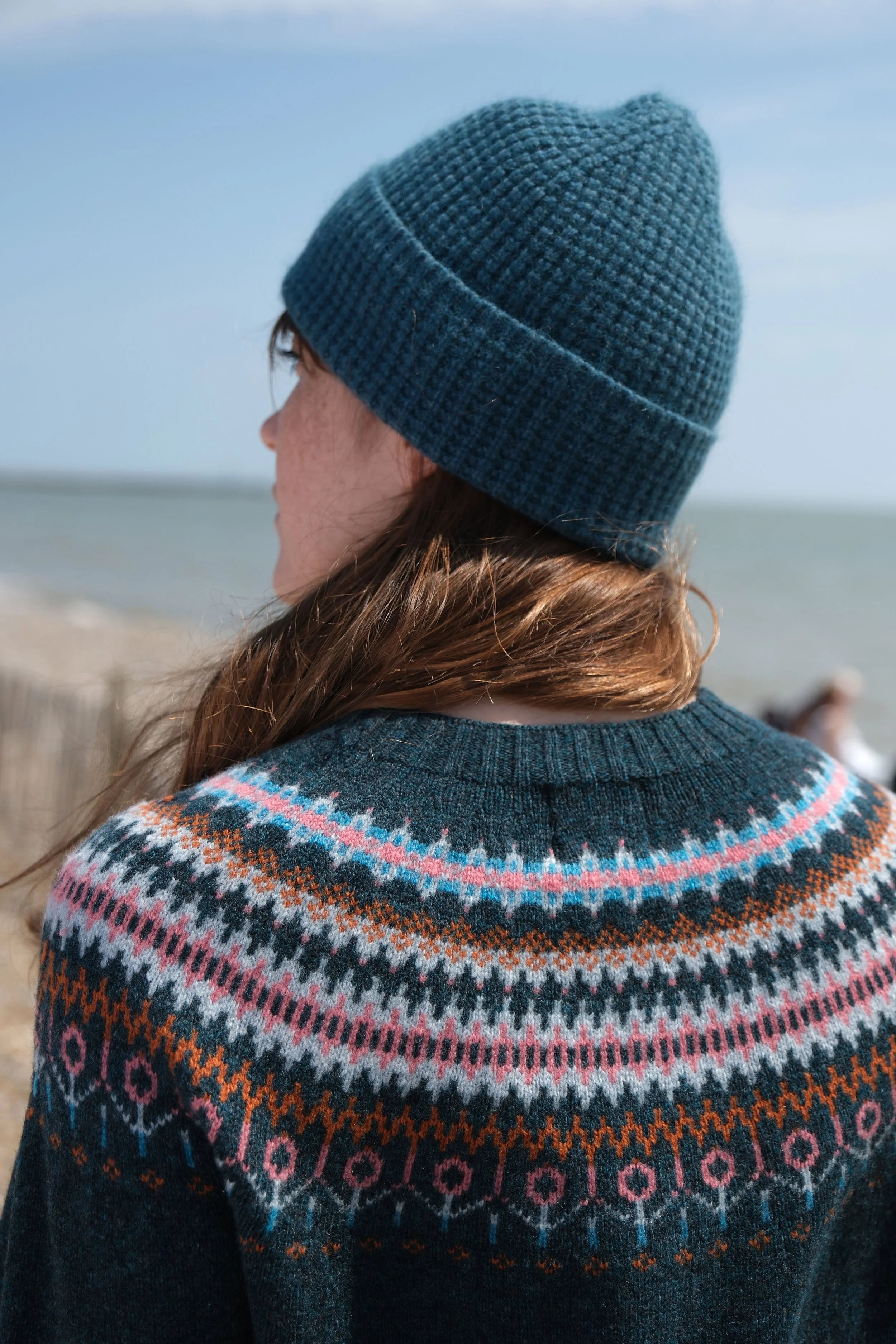 Fairisle Yoke Jumper in Lugano