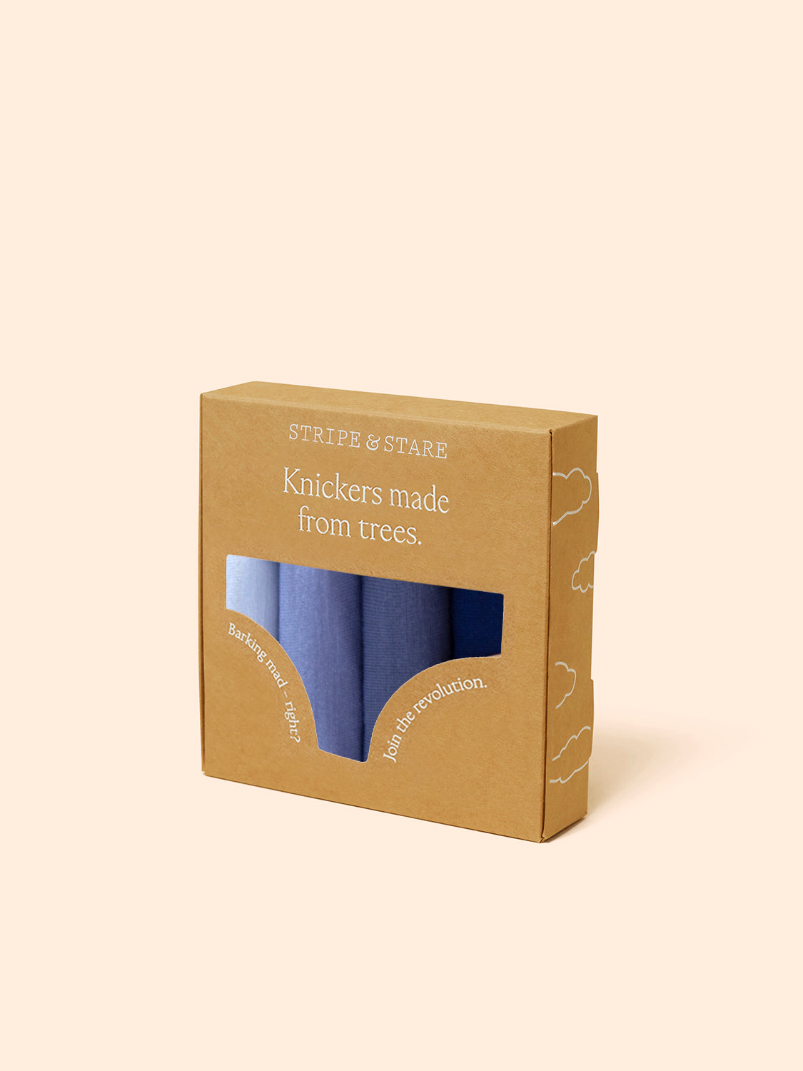 The Original Knicker Four Pack - Denim Blues