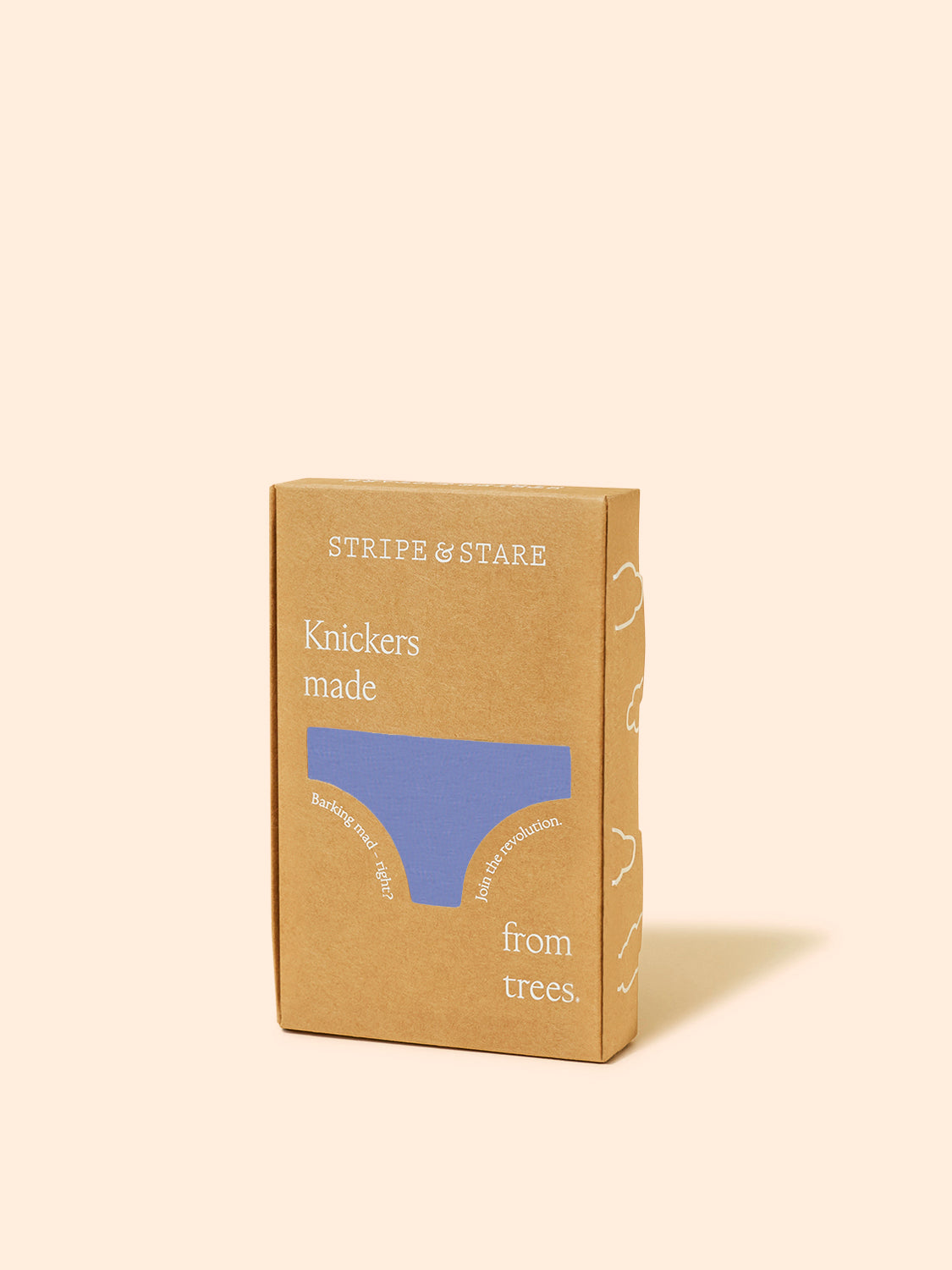 The Original Knicker  - Denim Blue & Buttercream