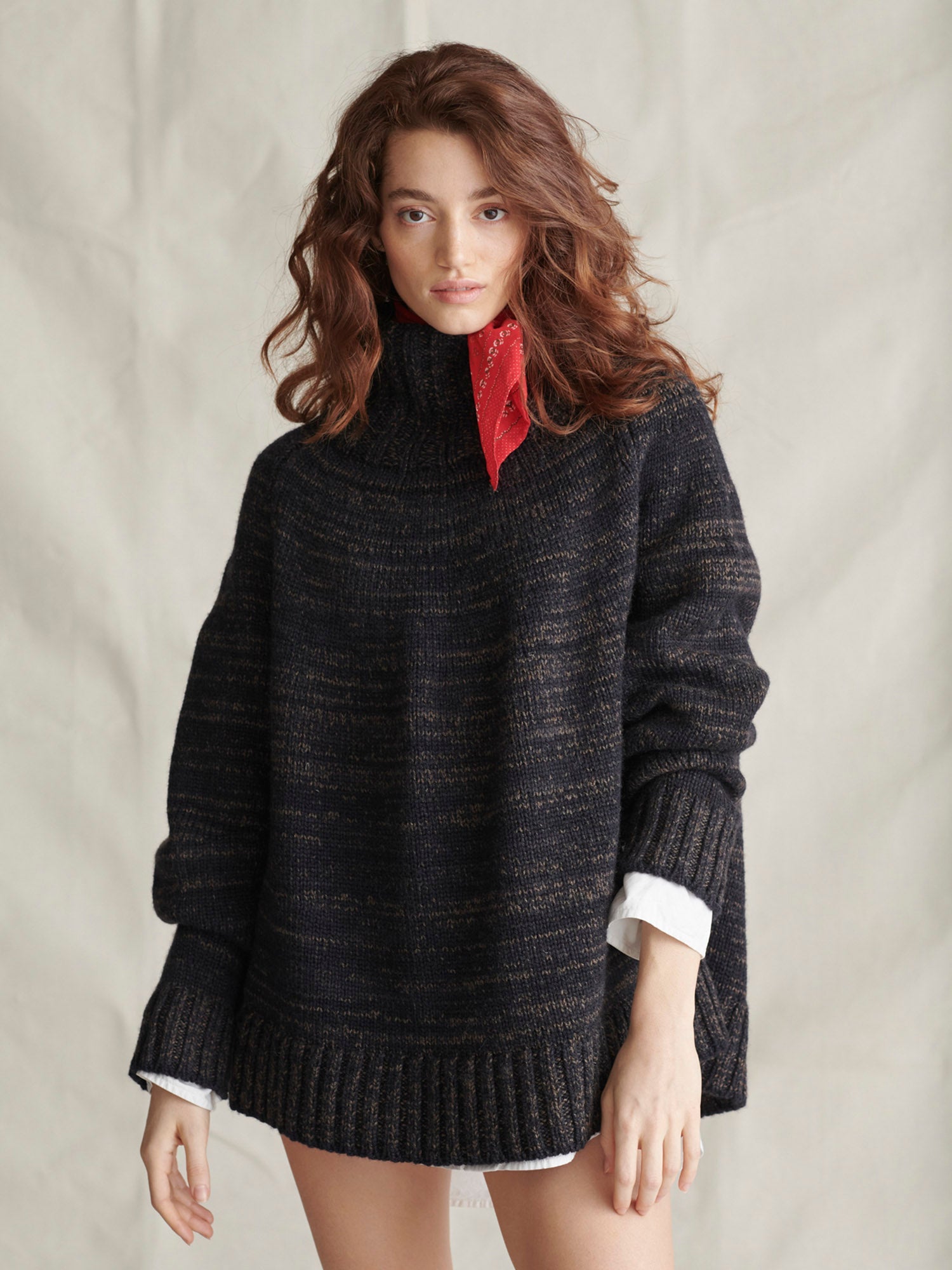 Eccleston Jumper - Peat and Sloe Mouline