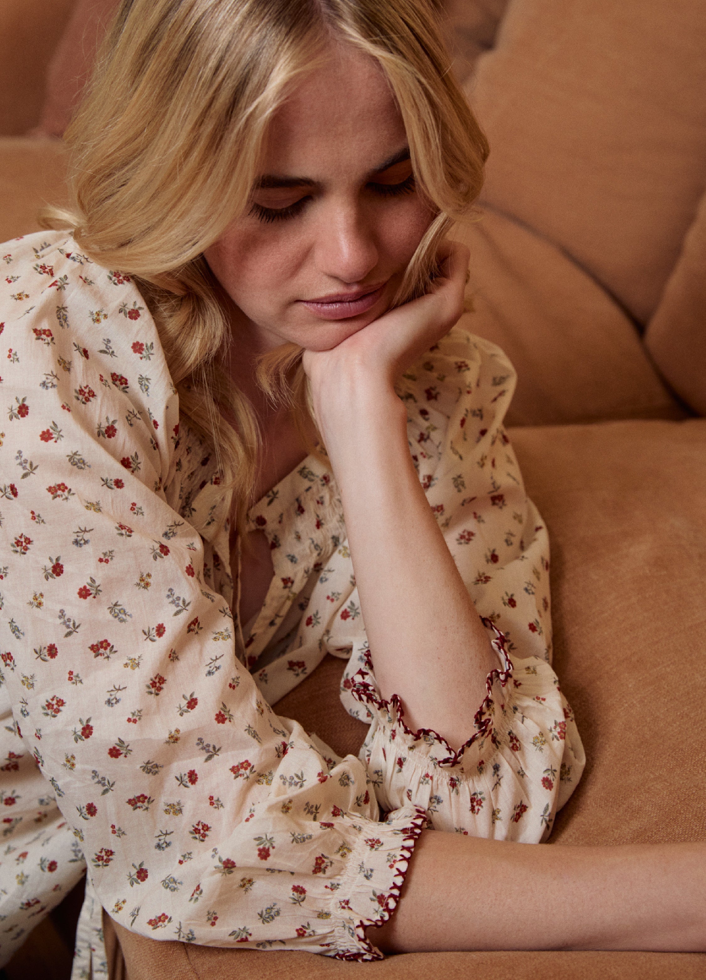 Inca Blouse - Antique Floral