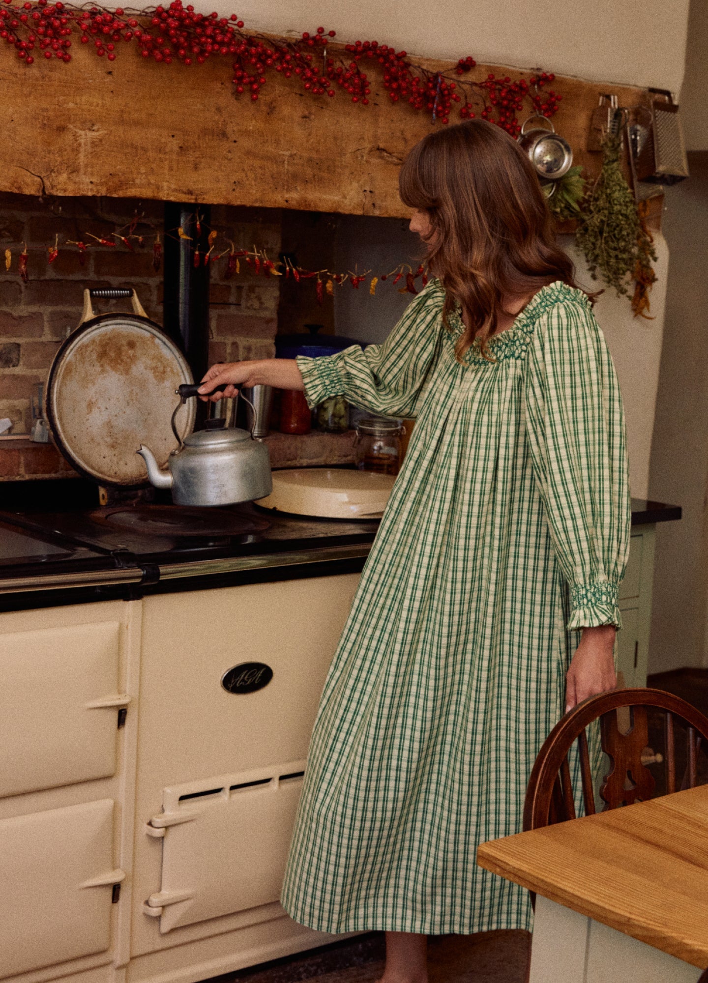 Clara - Fern Tartan