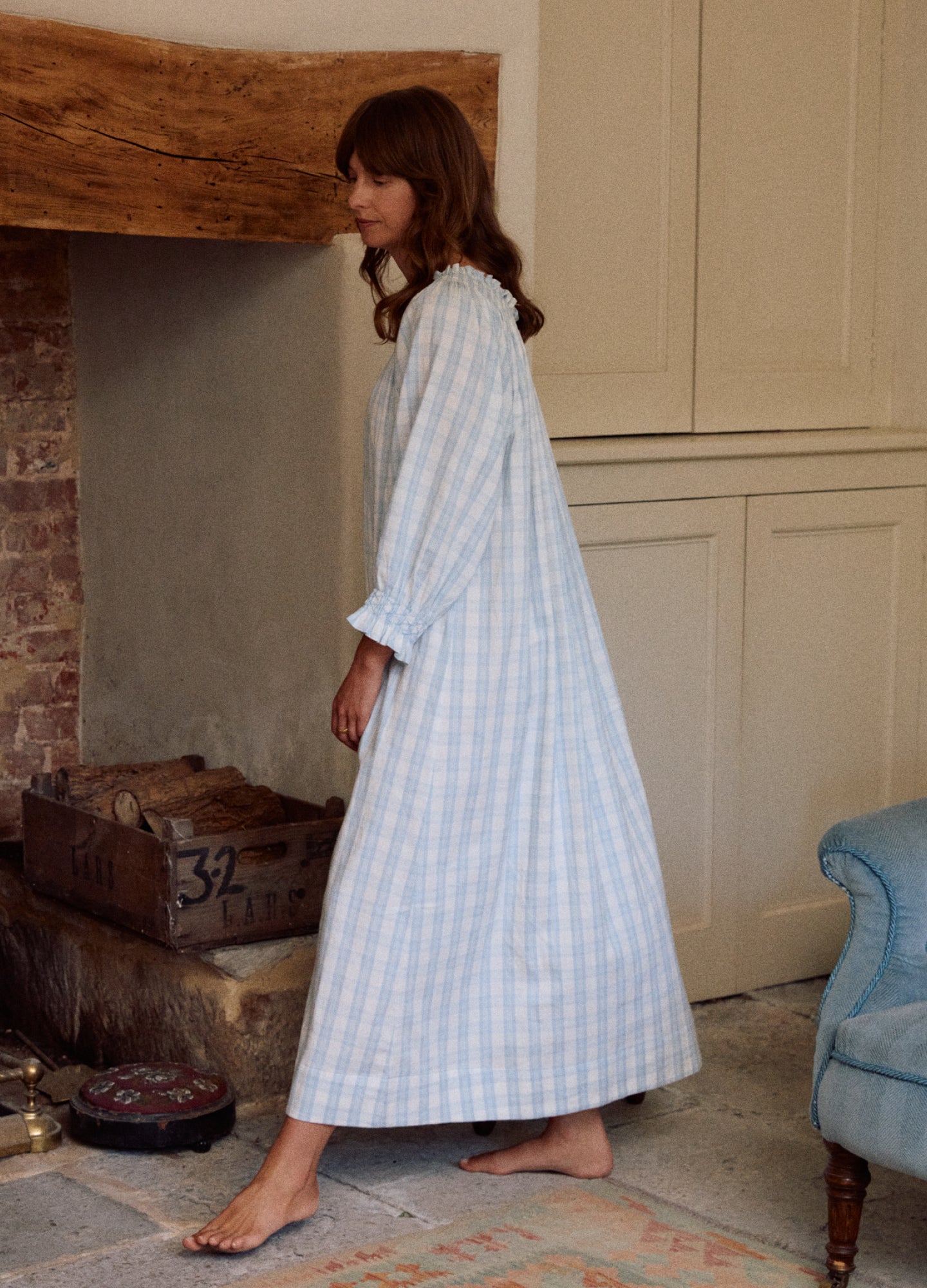 Leonore - Skye Blue Tartan
