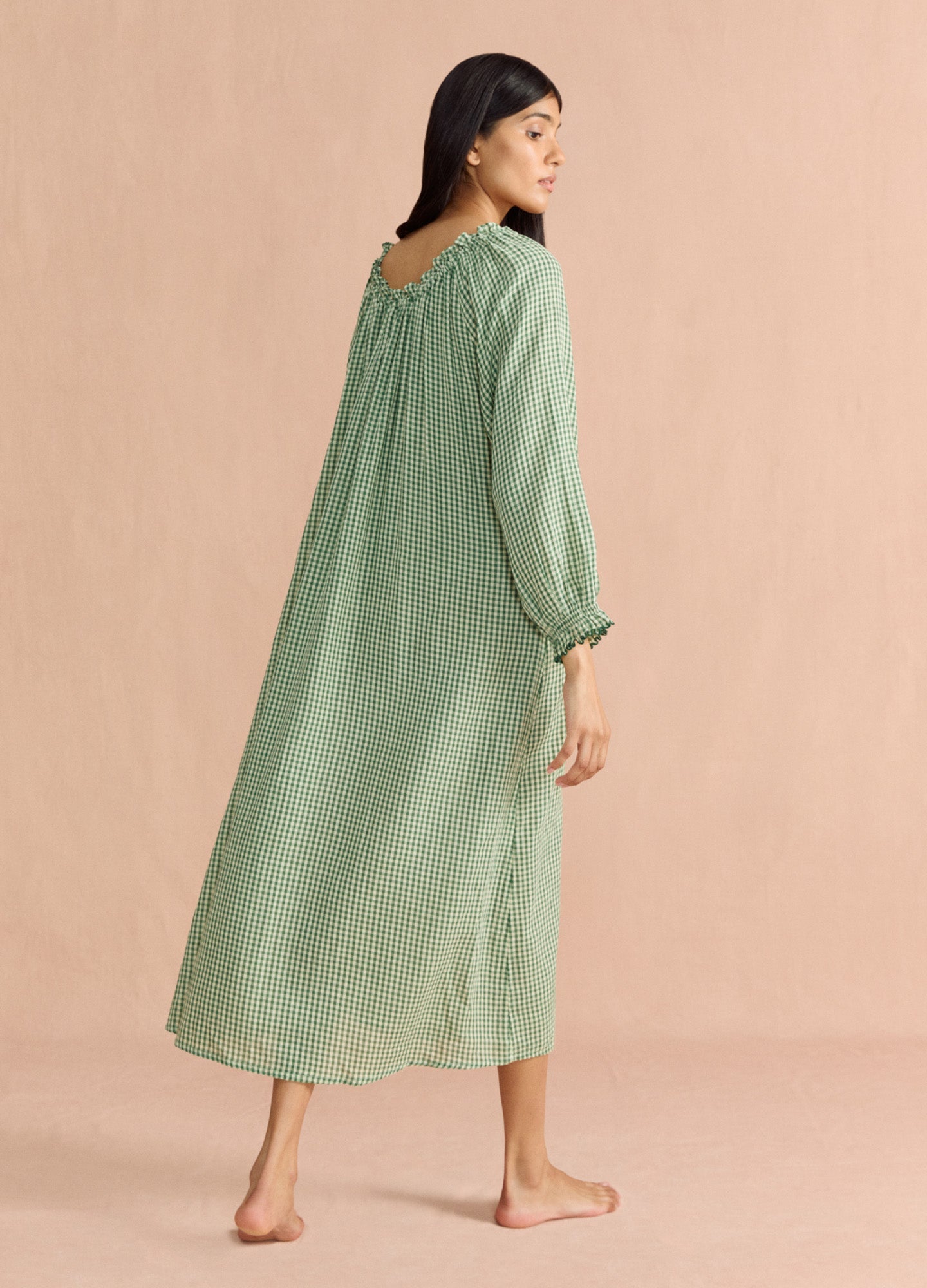Etta - Fern Gingham