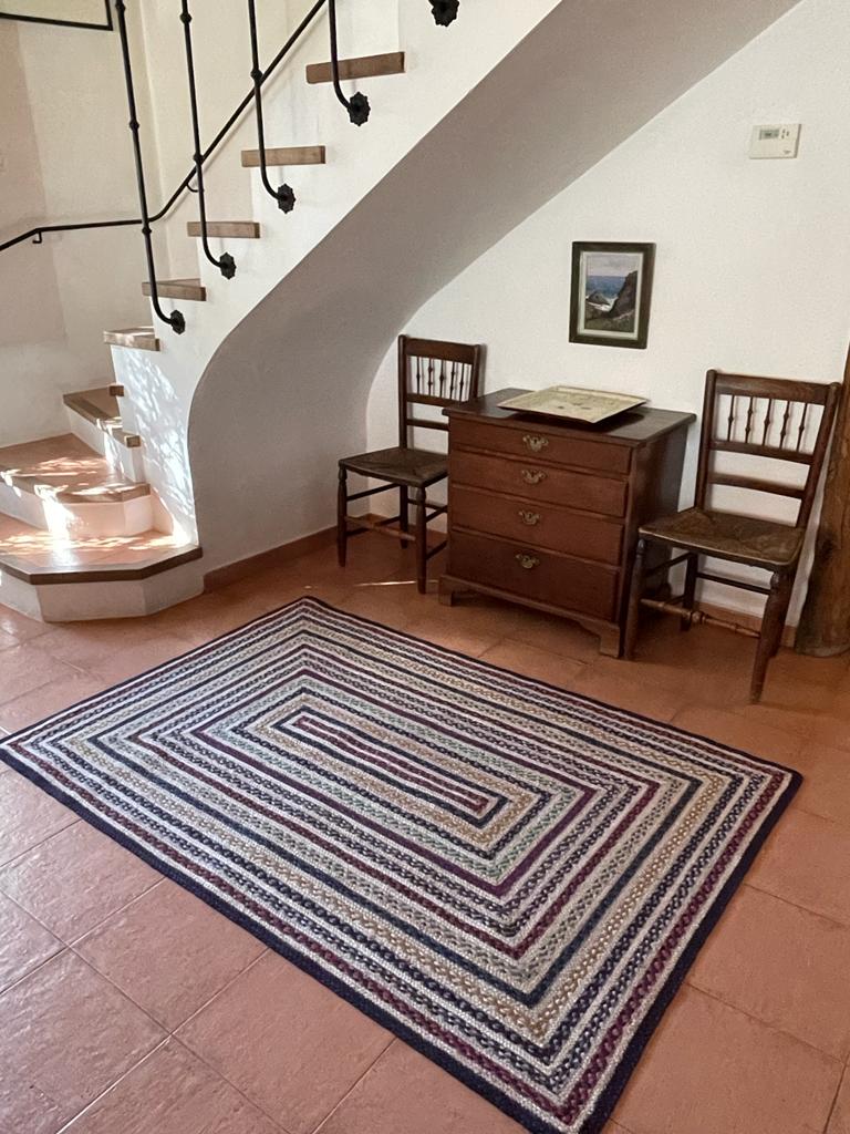 Fairisle Rectangle Jute Rug