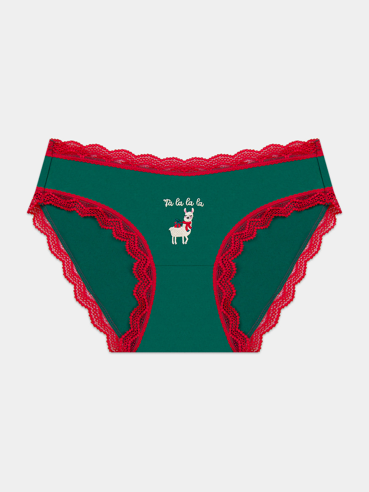 The Original Knicker - Falalala Llama Embroidery