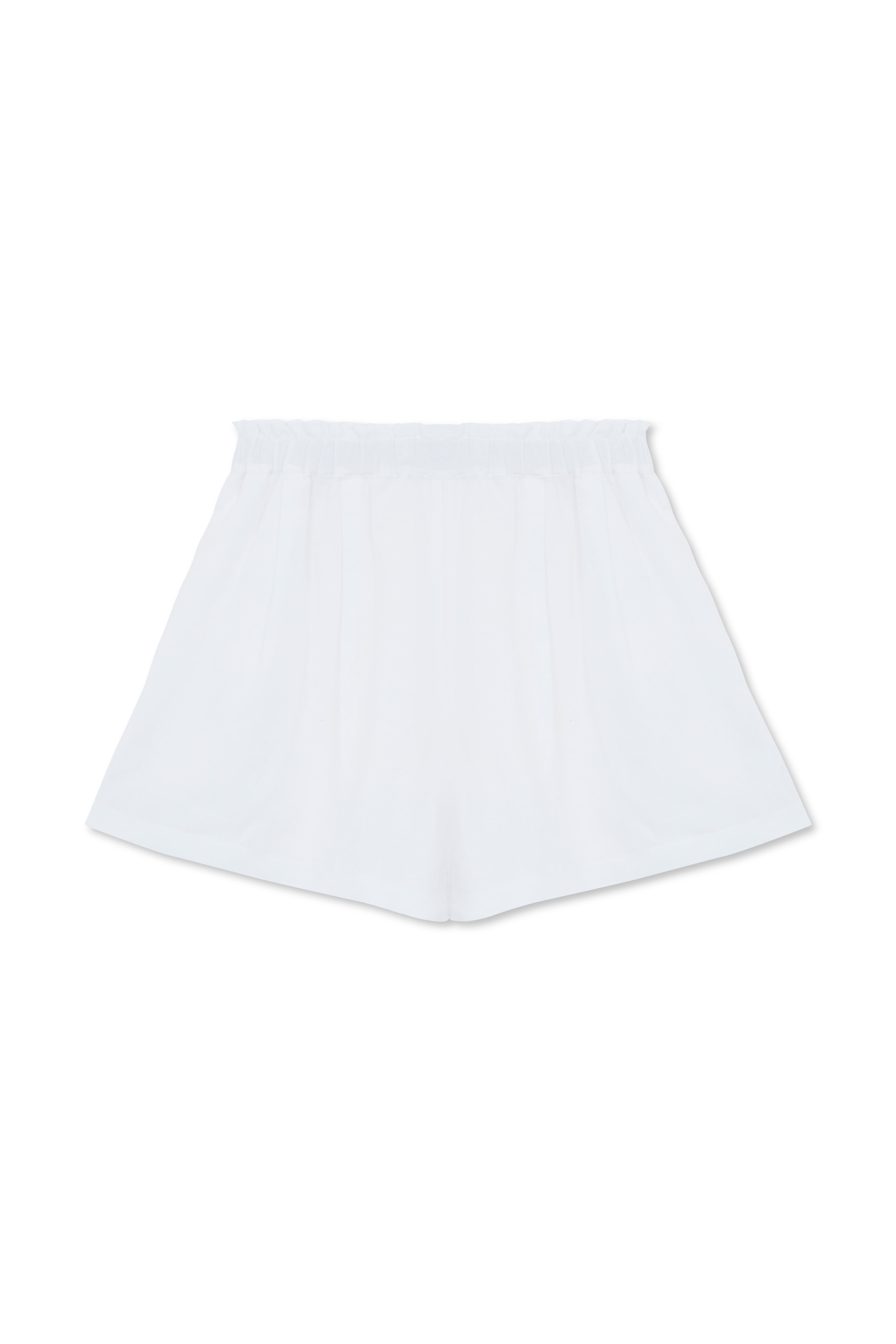 Olivia Linen Shorts - White