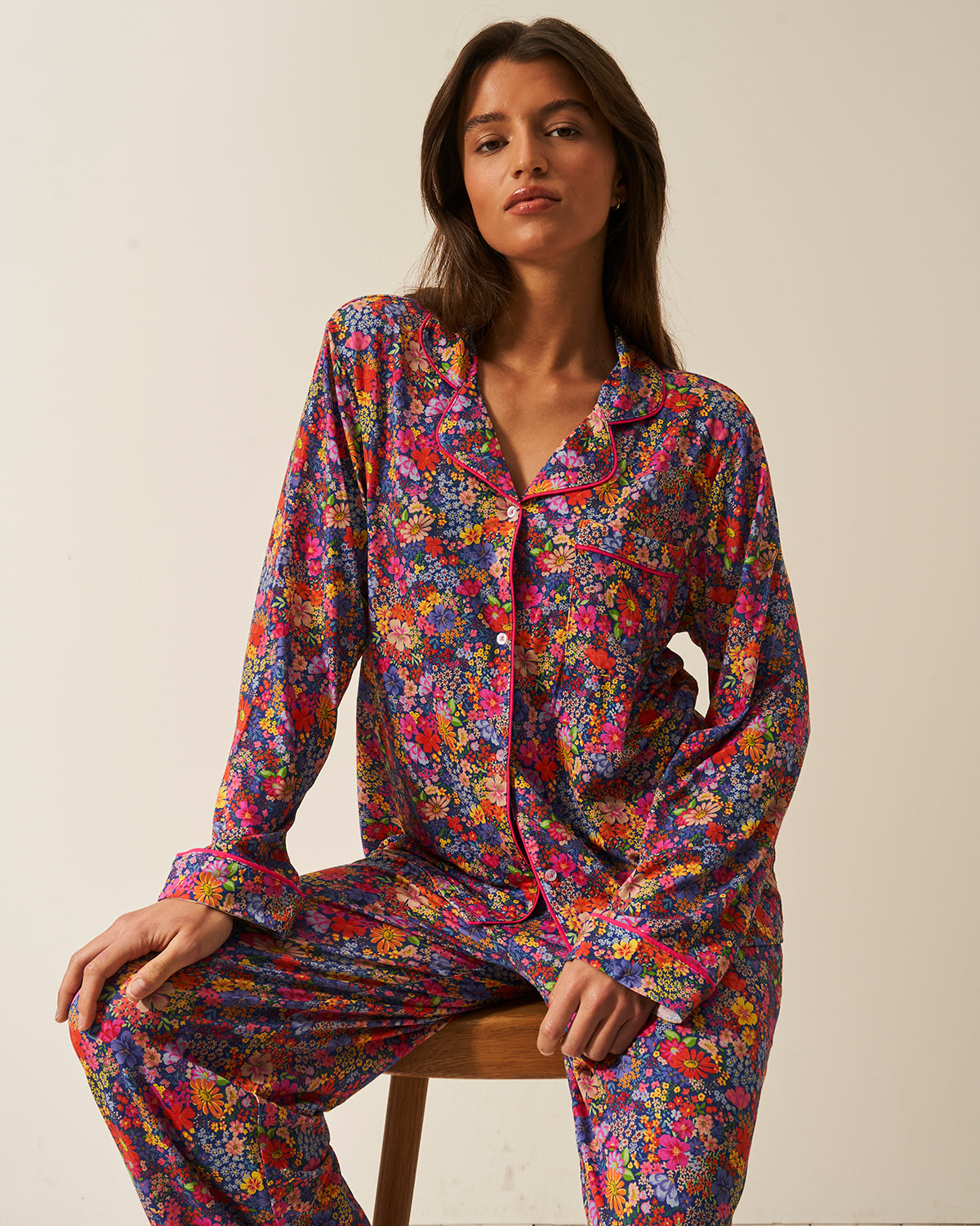 Long Pyjama Set - Full Bloom