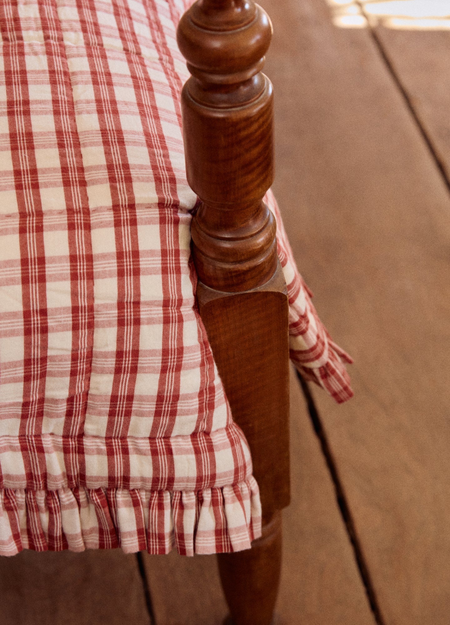 Quilt - Garnet Red Tartan