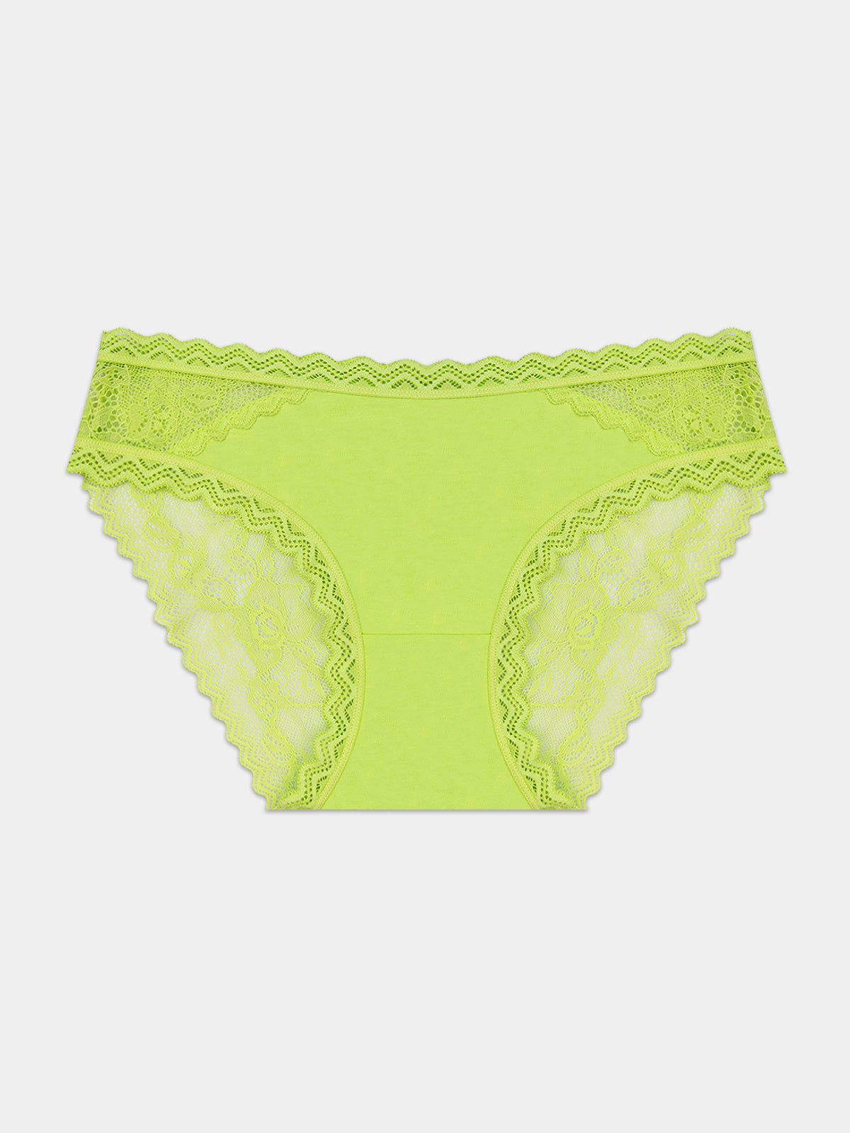 Eco Lace Original Knicker - Green Glow