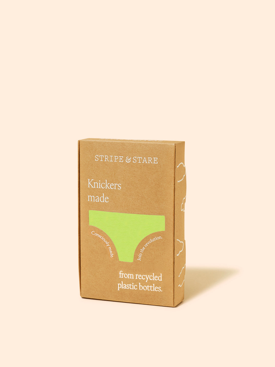 Eco Lace Original Knicker - Green Glow