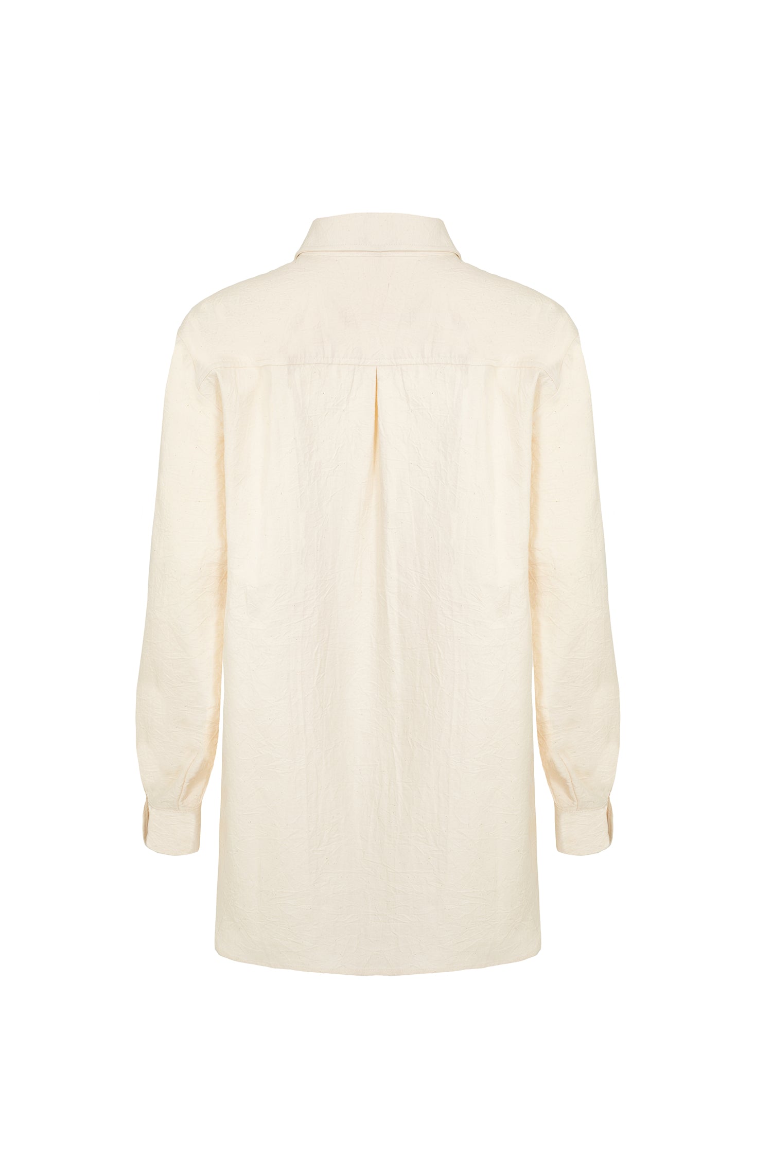 Medlar Shirt in Cream Canvas
