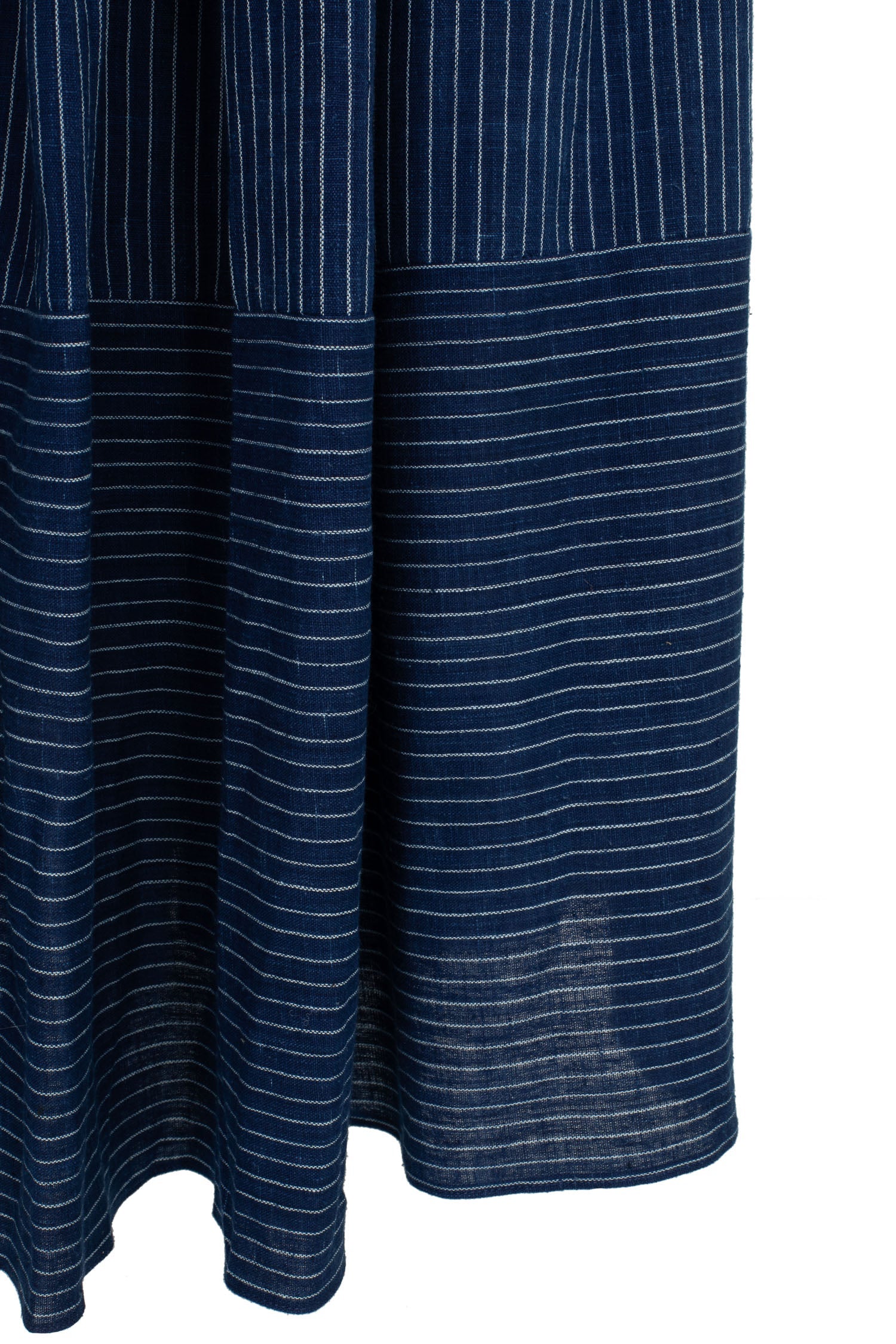 Pippin Skirt in Indigo Stripe