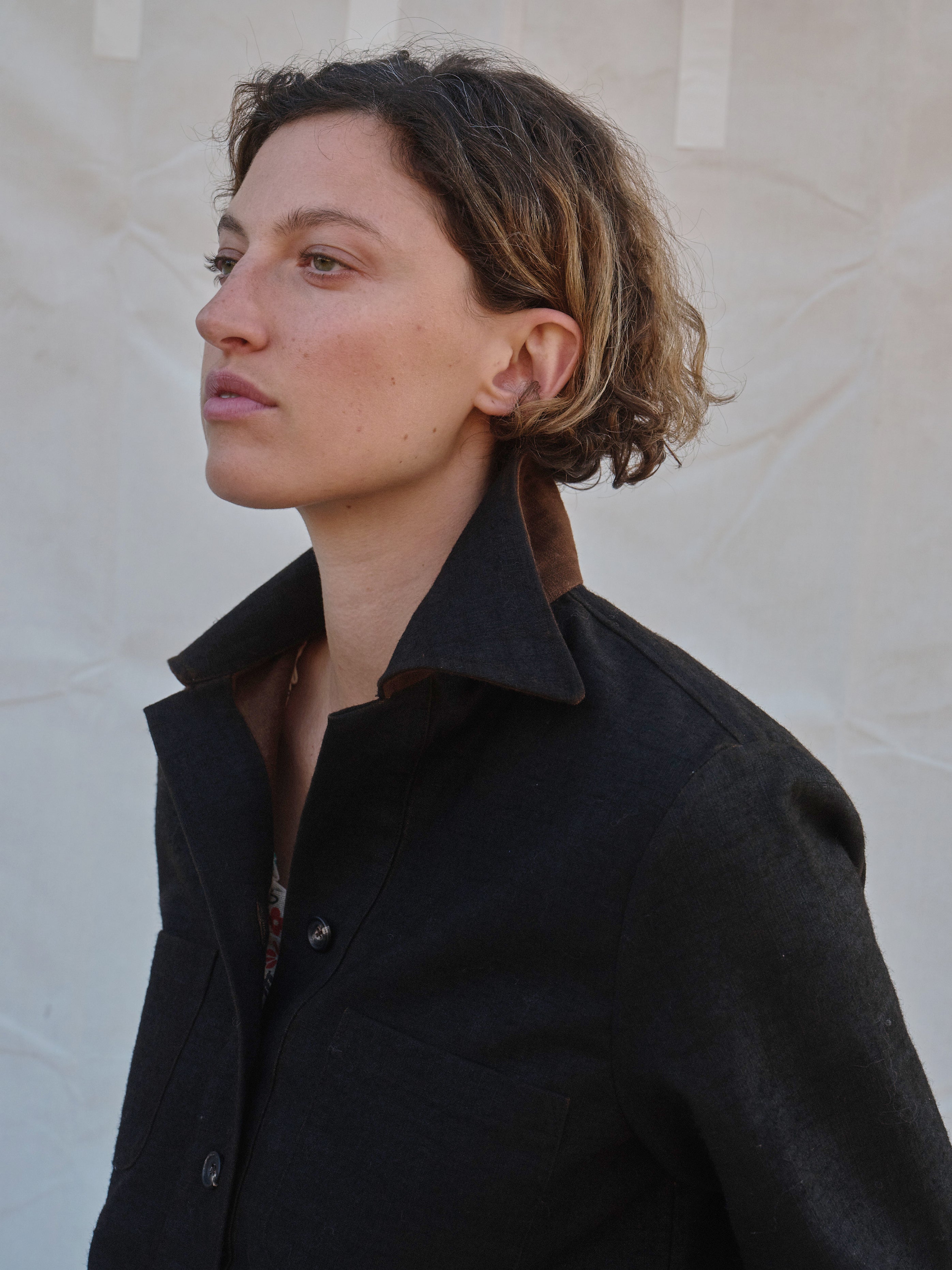 Russet Tunic in Mudcloth