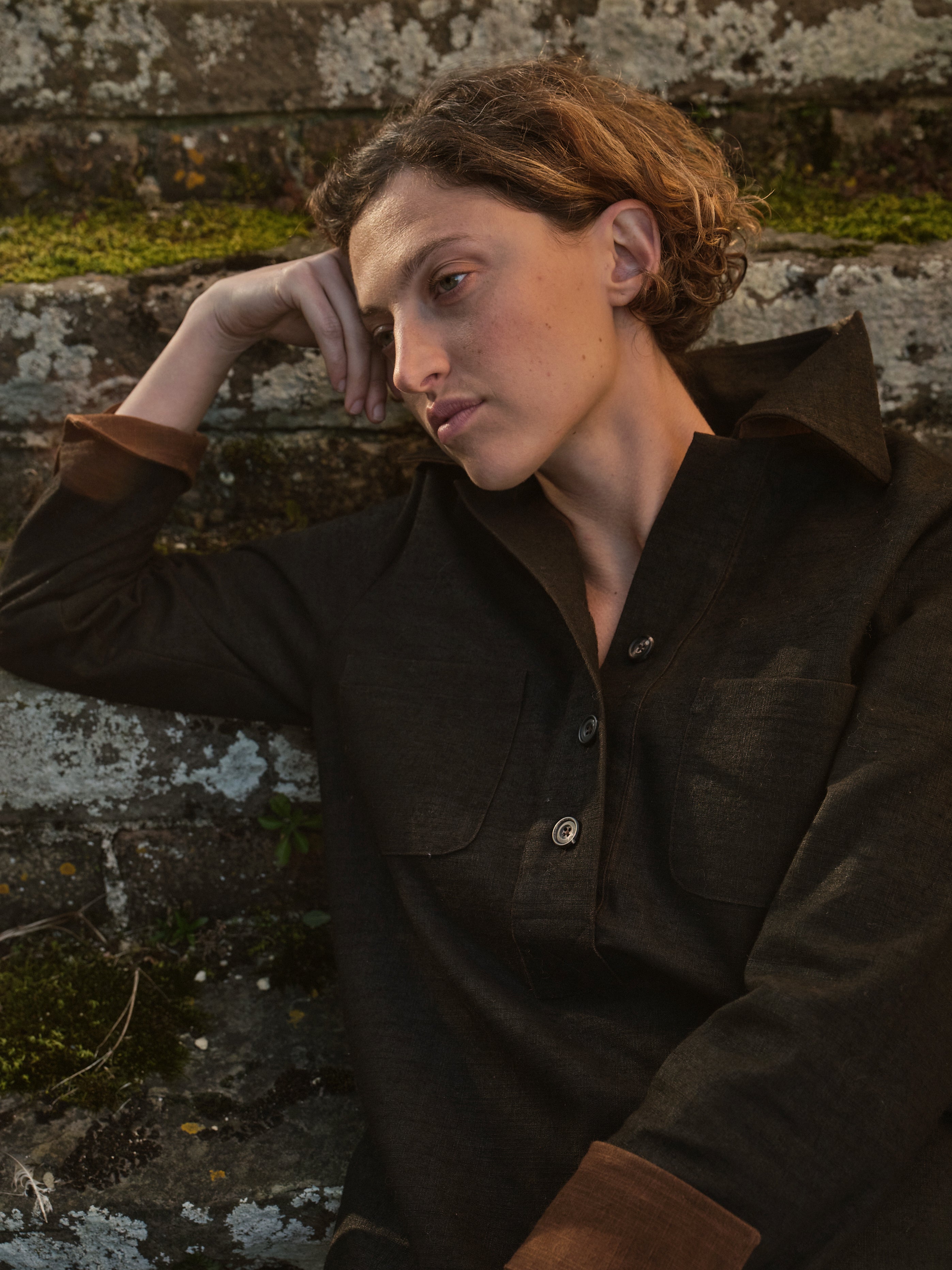 Russet Tunic in Mudcloth