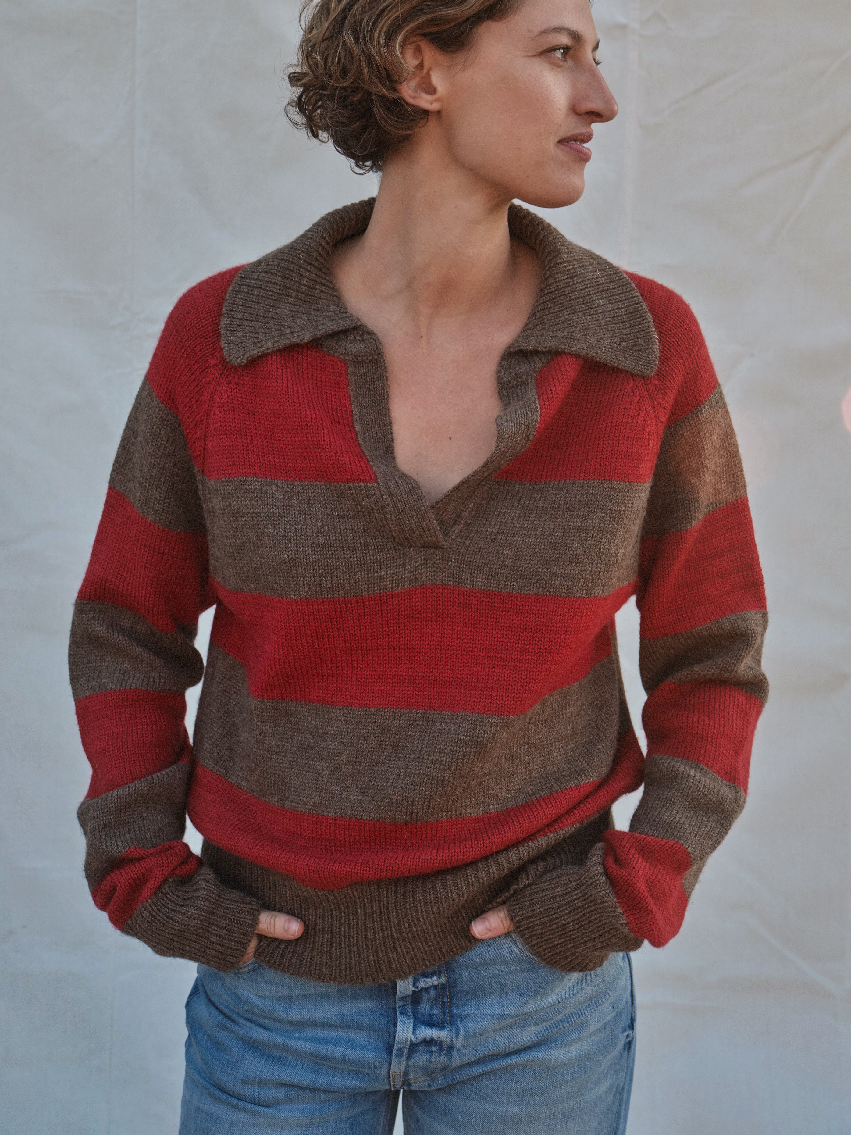 Pendle Jumper in Peat & Jam