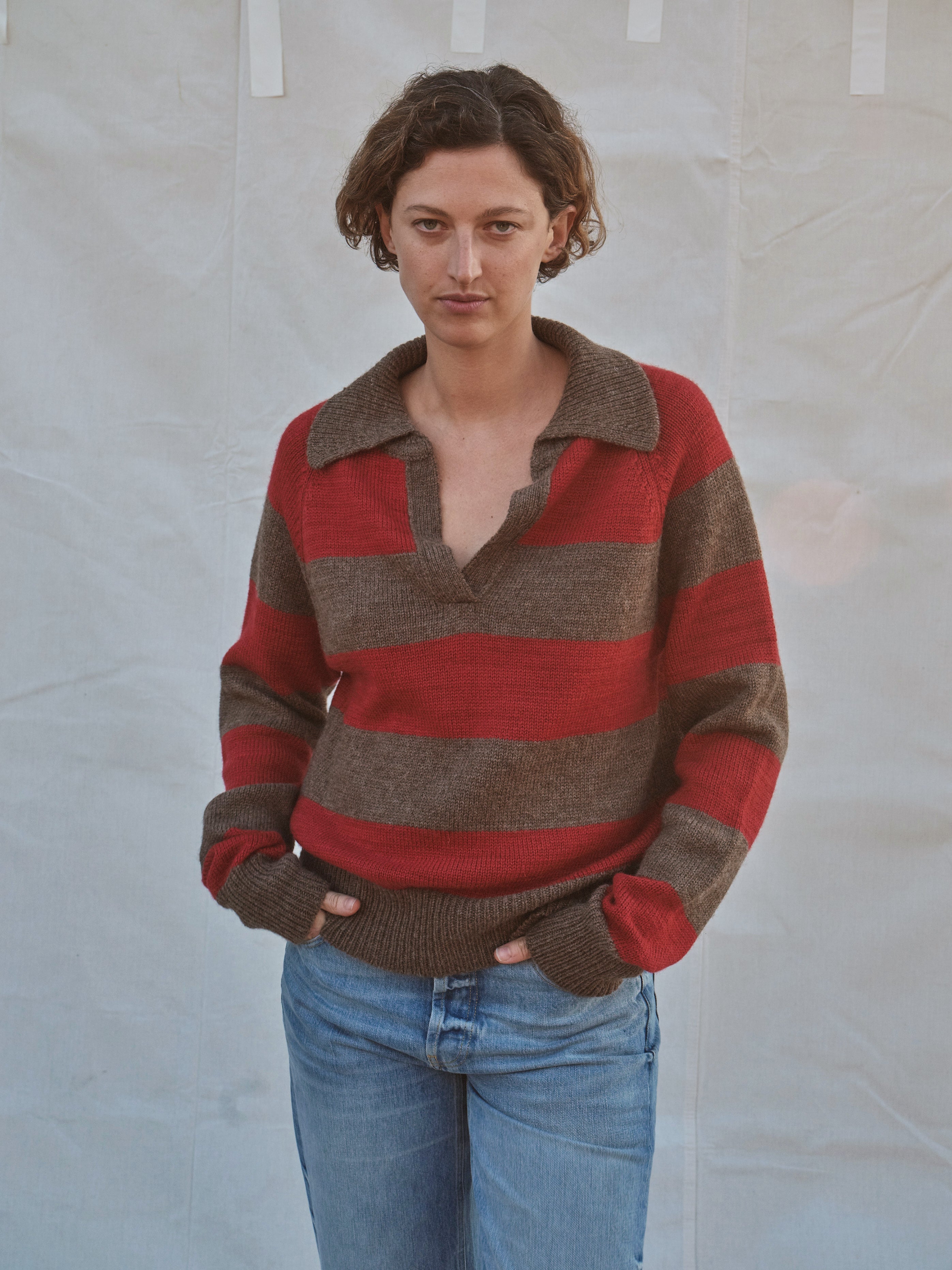 Pendle Jumper in Peat & Jam