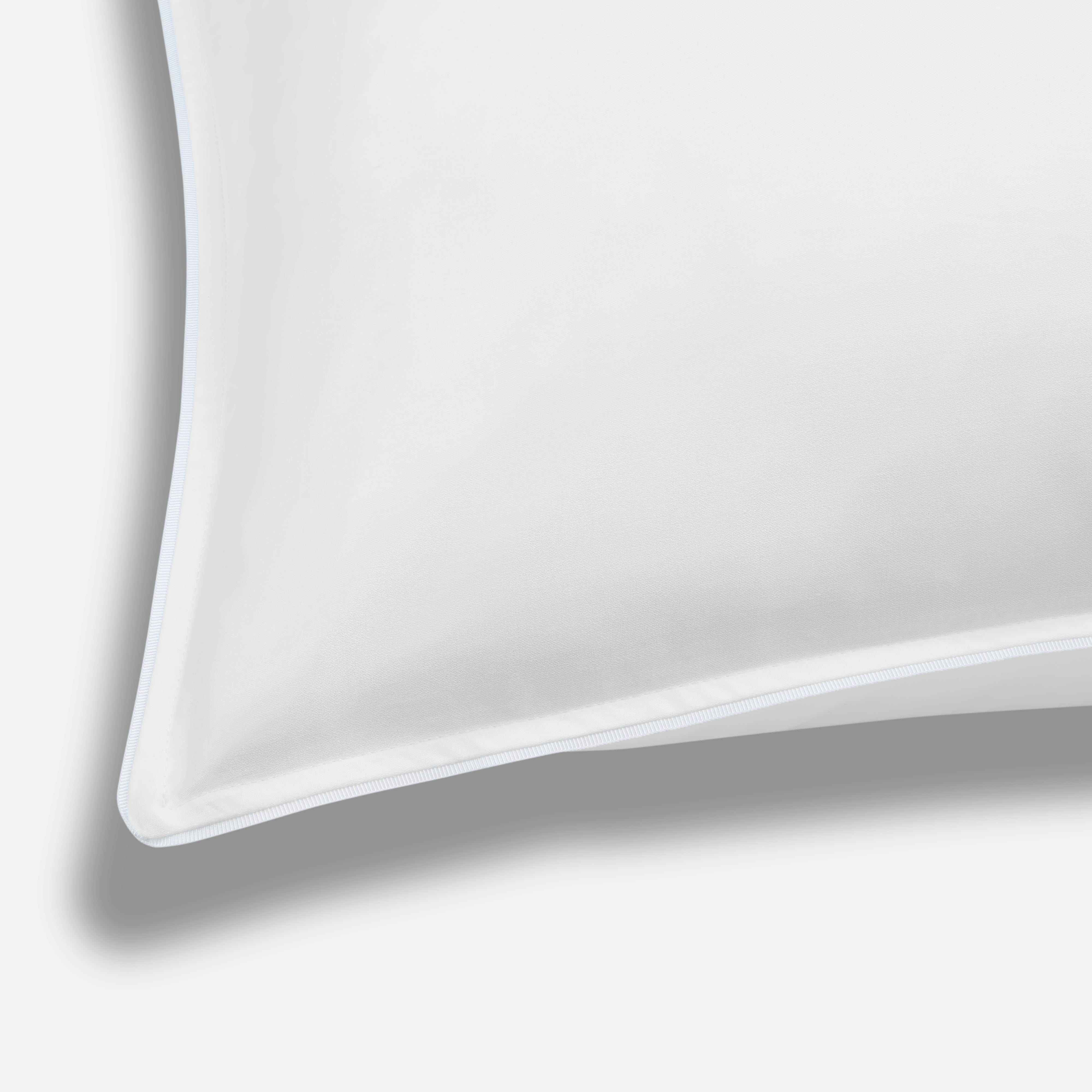 Set of 2 - Heritage Collection Signature Style Housewife Pillowcase - White With White Trim